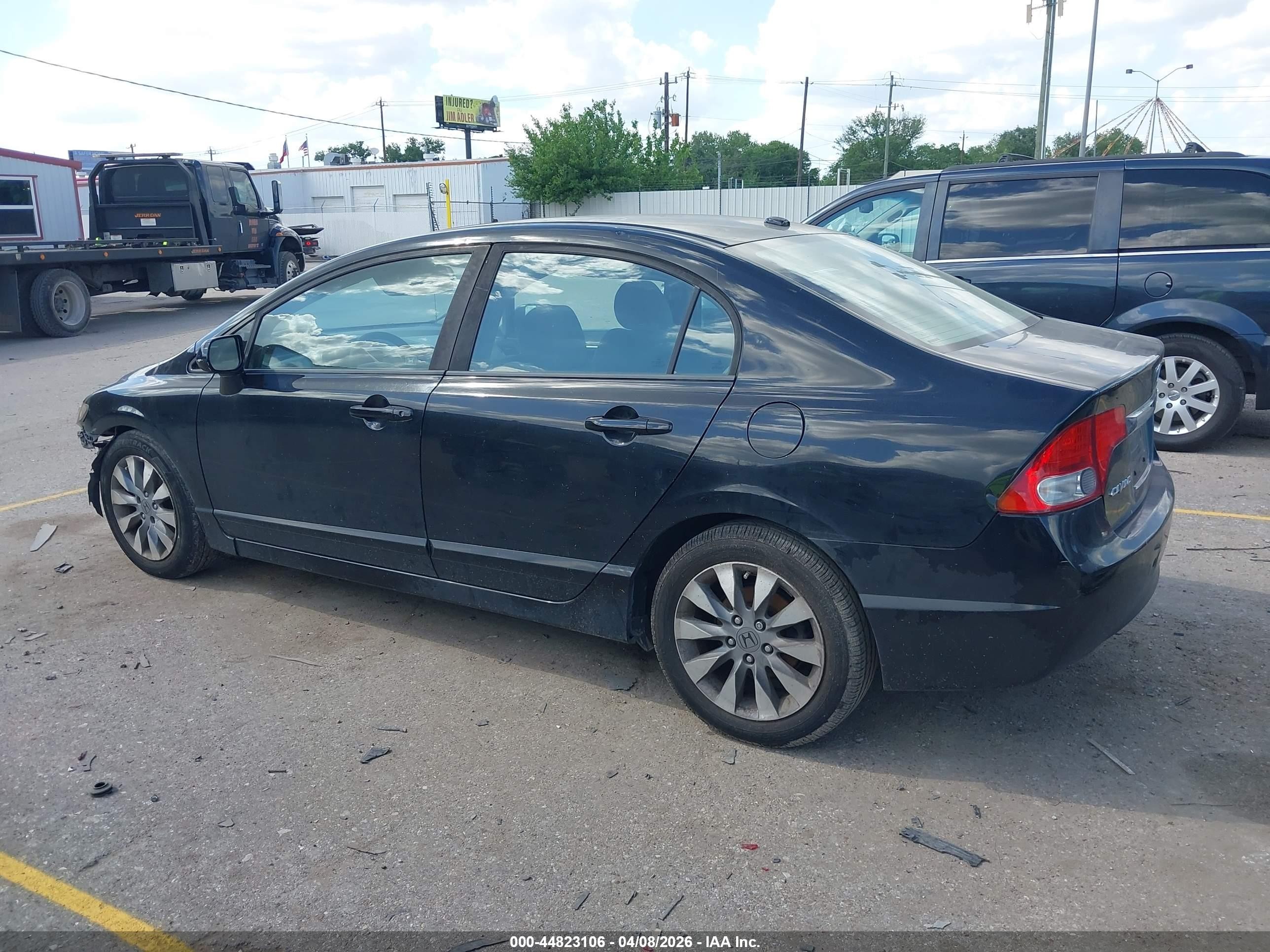 2010 Honda Civic Ex Black vin: 19XFA1F8XAE032280