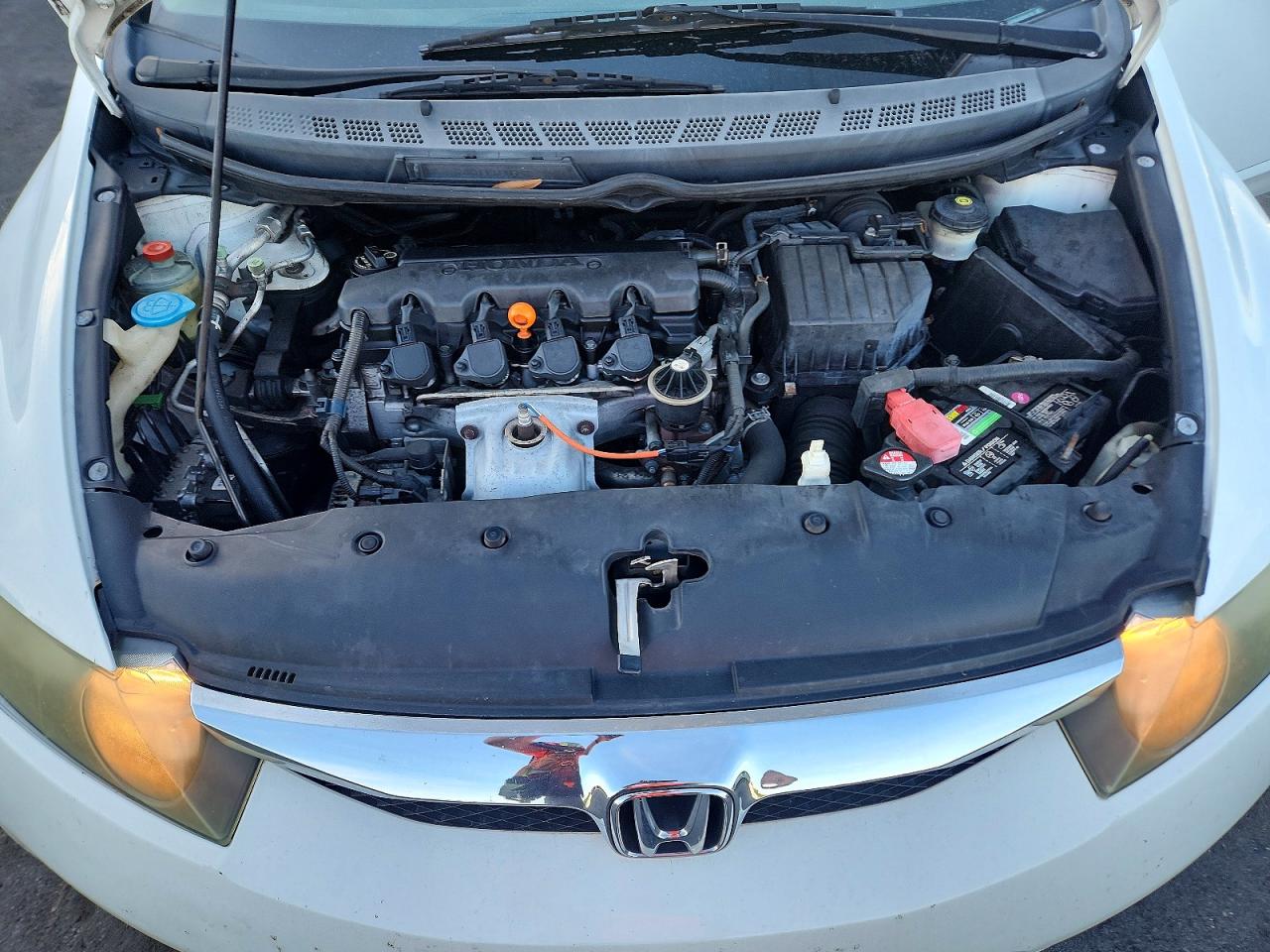 2010 Honda Civic Ex White vin: 19XFA1F8XAE058779