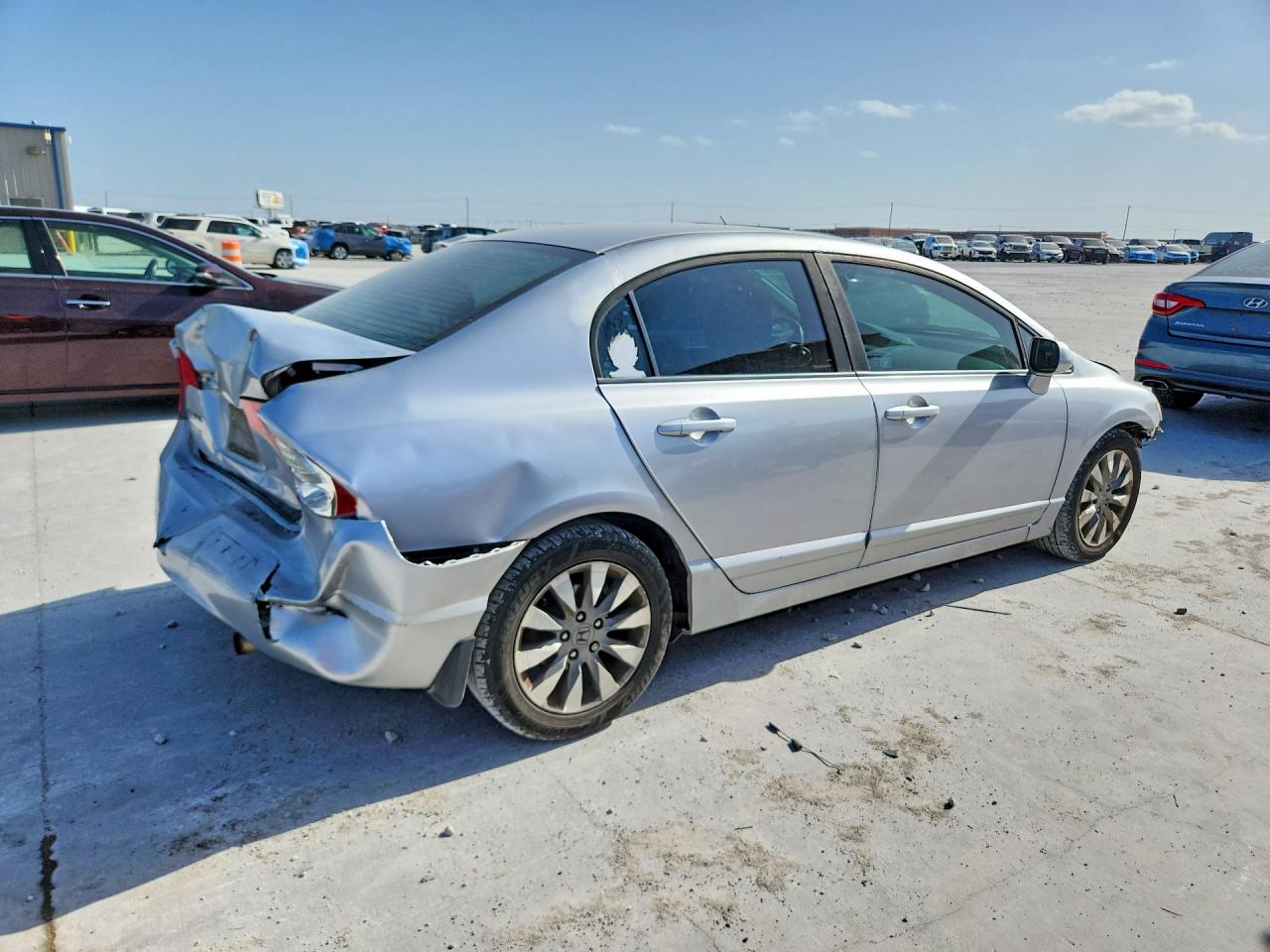 2010 Honda Civic Ex Серебряный vin: 19XFA1F8XAE061374
