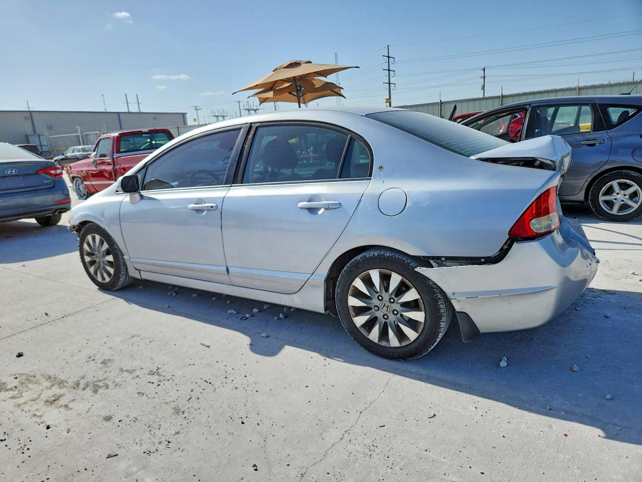 2010 Honda Civic Ex Серебряный vin: 19XFA1F8XAE061374