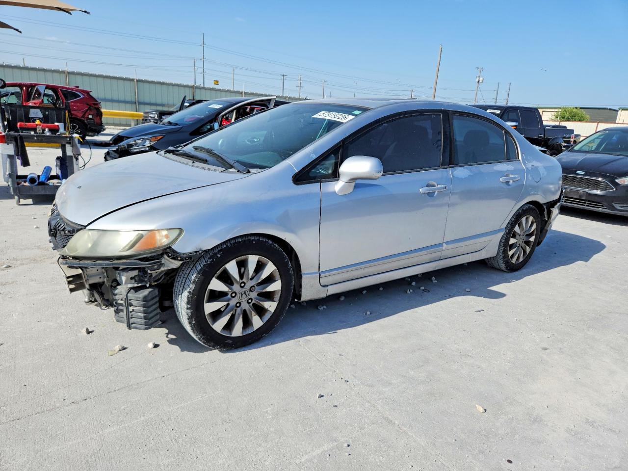 2010 Honda Civic Ex Серебряный vin: 19XFA1F8XAE061374