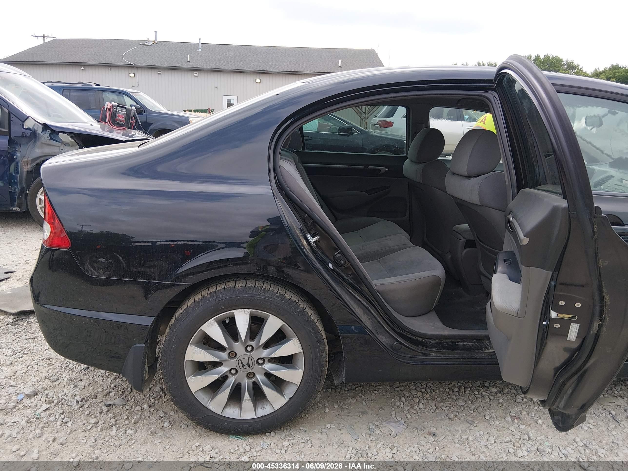 2010 Honda Civic Ex Black vin: 19XFA1F8XAE075274