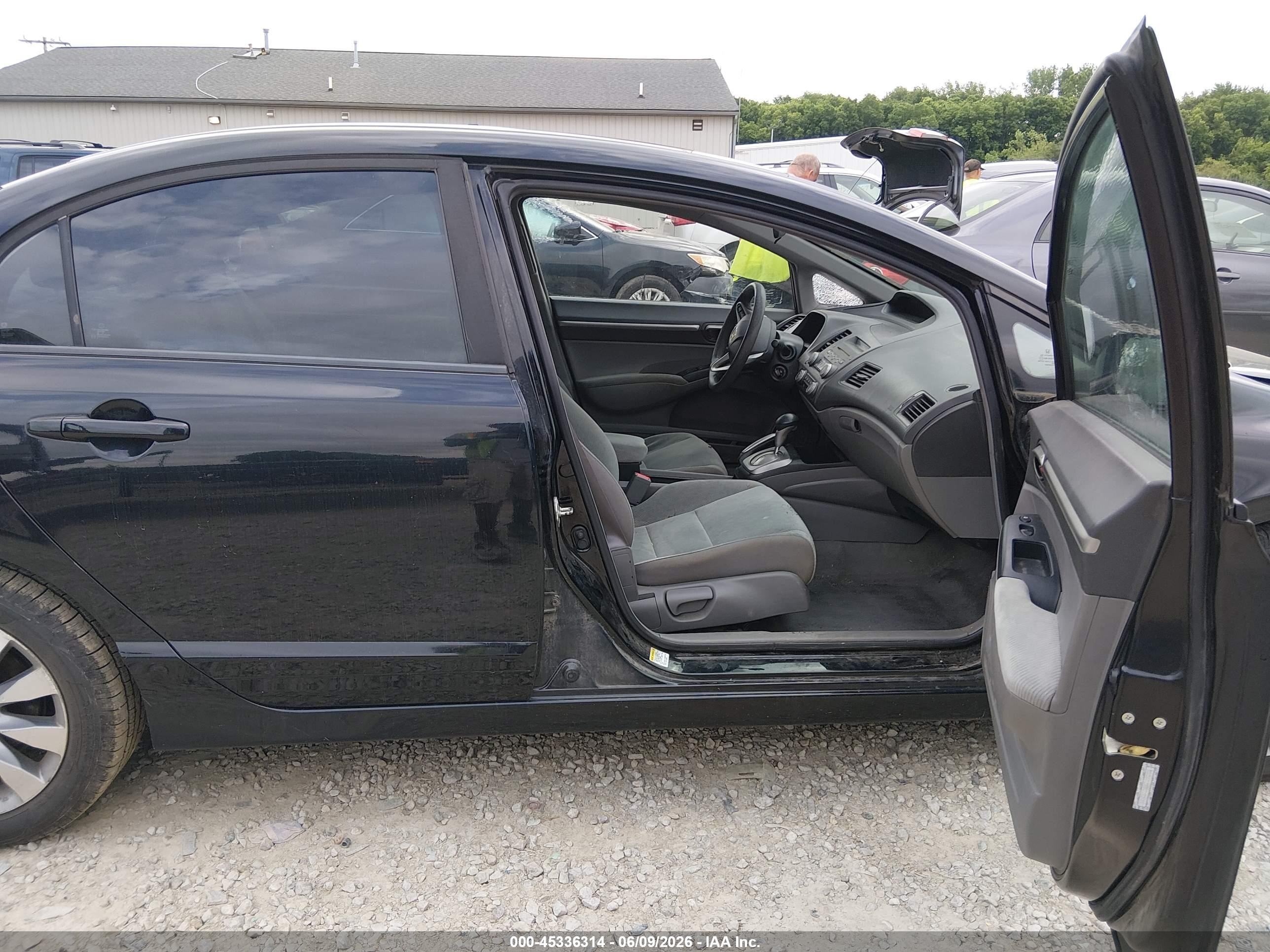 2010 Honda Civic Ex Black vin: 19XFA1F8XAE075274