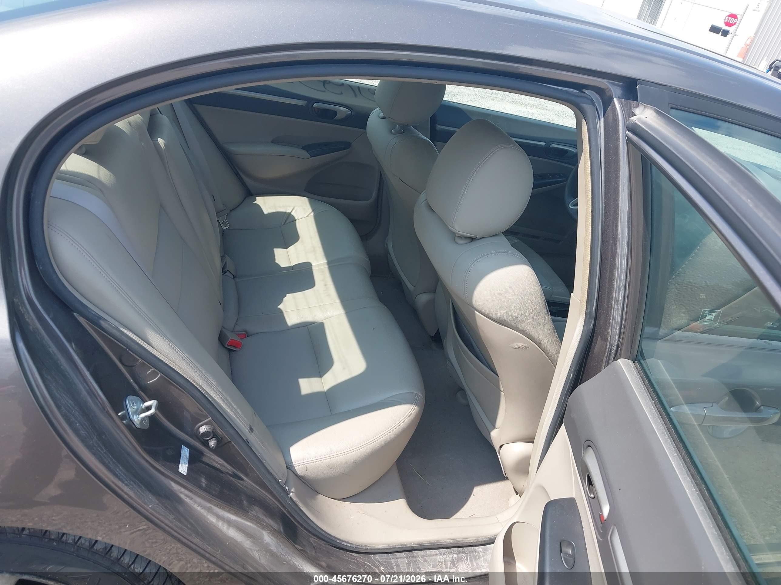 2010 Honda Civic Ex Gray vin: 19XFA1F8XAE082791