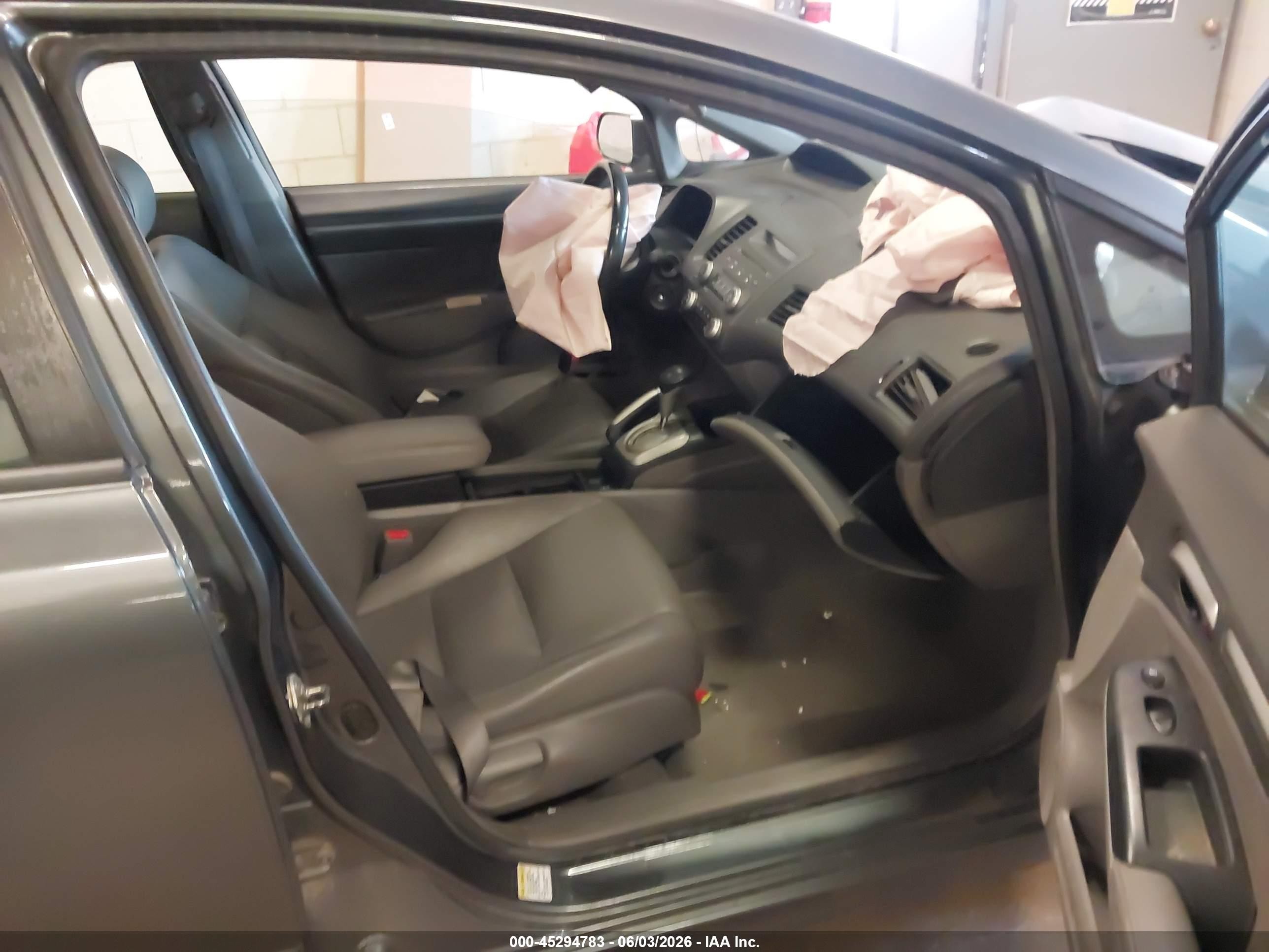 2010 Honda Civic Ex-l Серый vin: 19XFA1F90AE021264