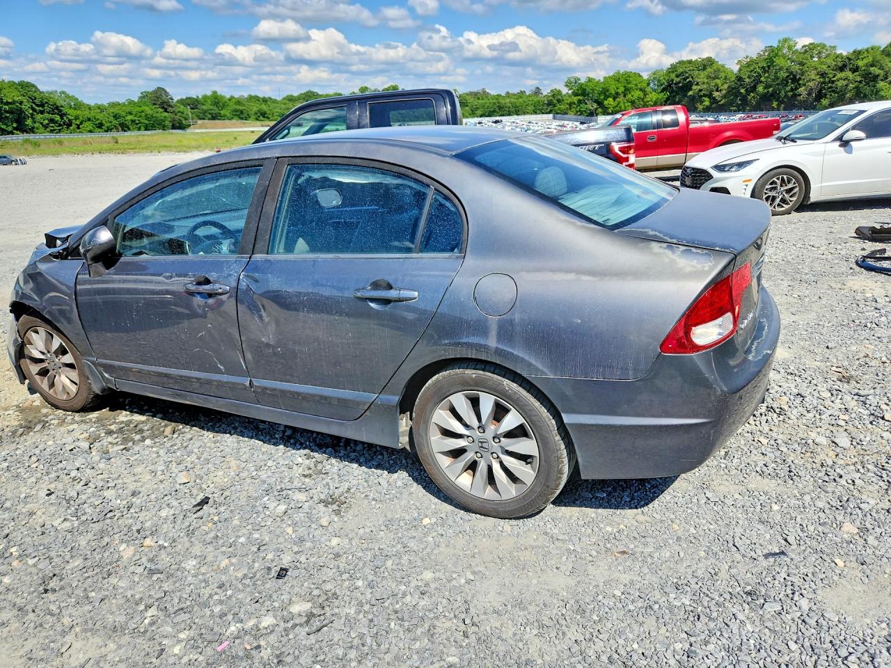 2010 Honda Civic Exl Gray vin: 19XFA1F90AE064079