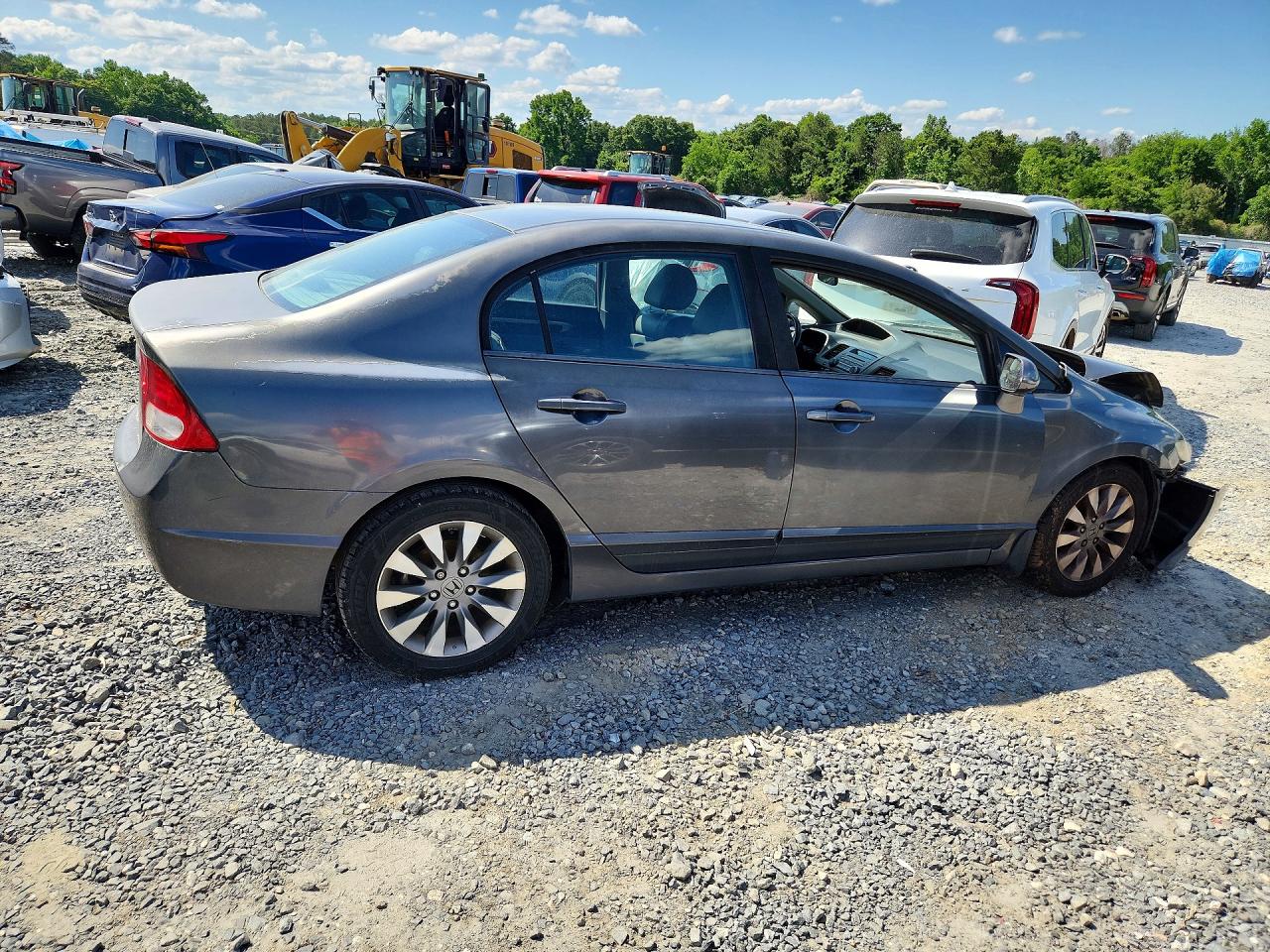 2010 Honda Civic Exl Gray vin: 19XFA1F90AE064079