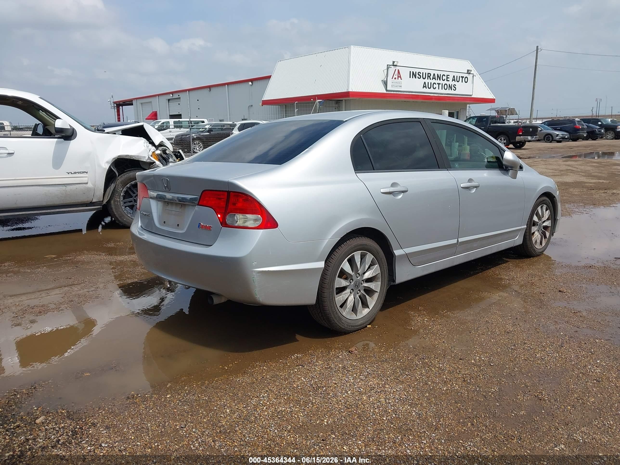 2011 Honda Civic Ex-l Silver vin: 19XFA1F91BE021632