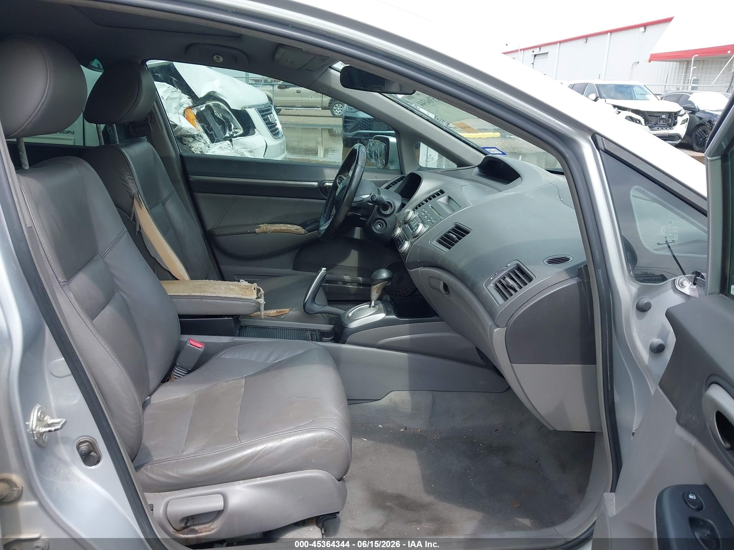 2011 Honda Civic Ex-l Silver vin: 19XFA1F91BE021632
