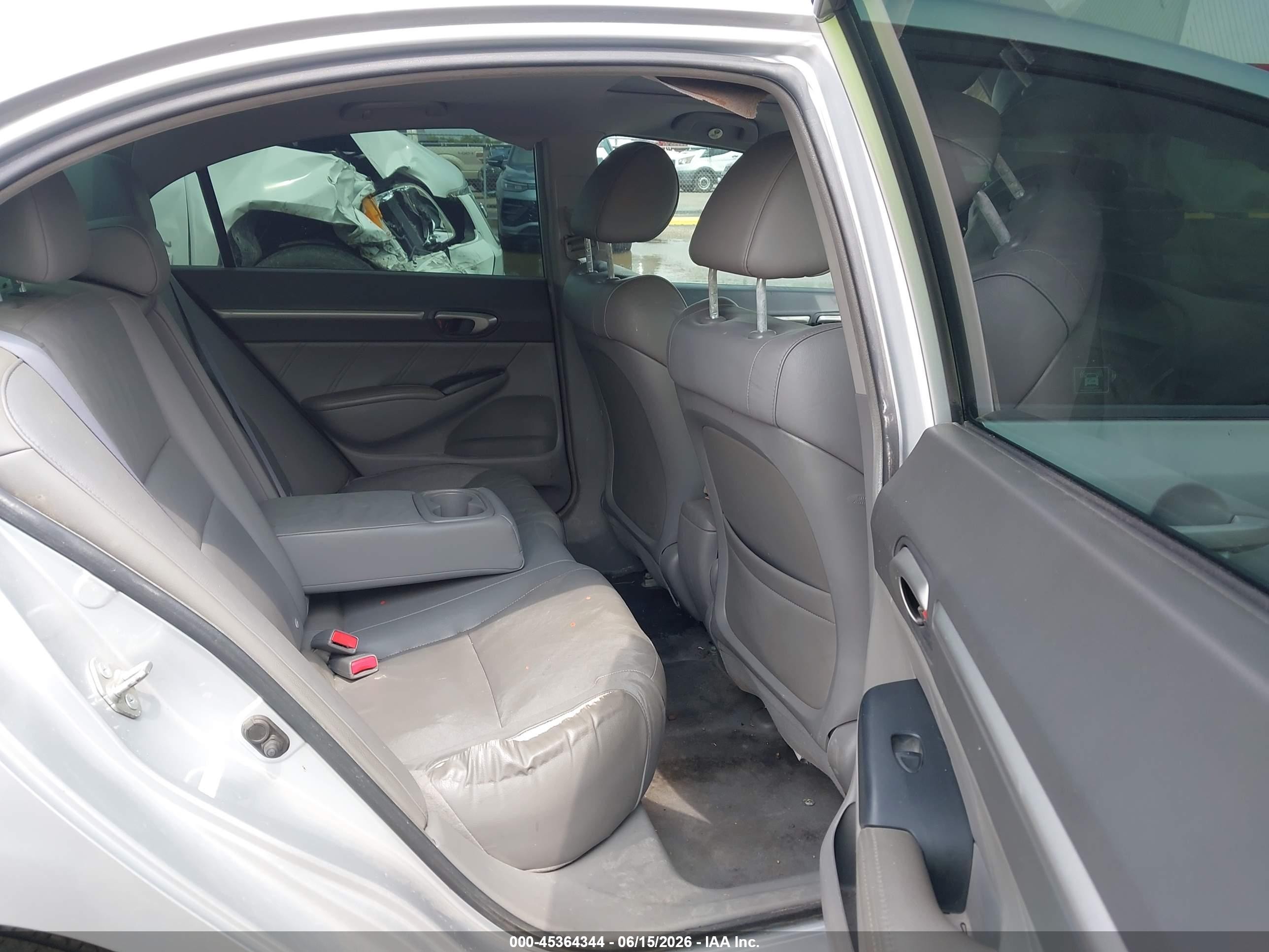 2011 Honda Civic Ex-l Silver vin: 19XFA1F91BE021632