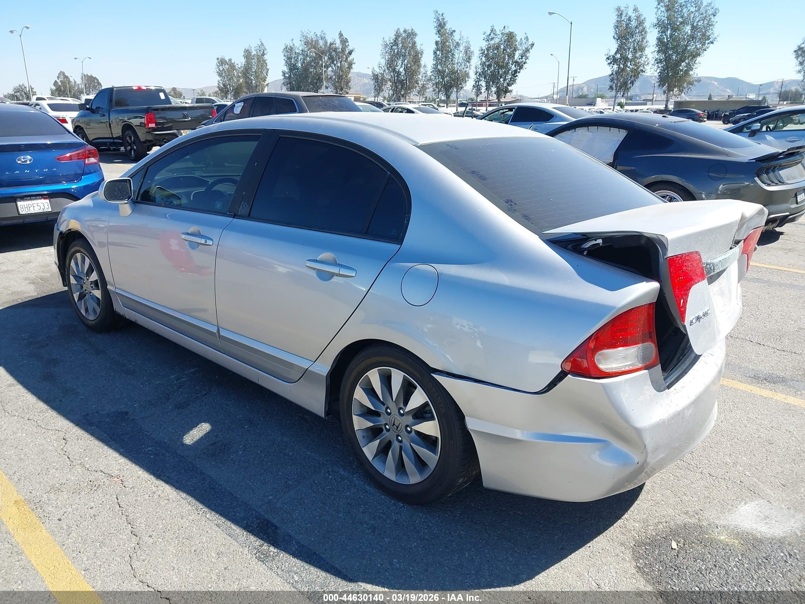 2011 Honda Civic Ex-l Silver vin: 19XFA1F91BE030962