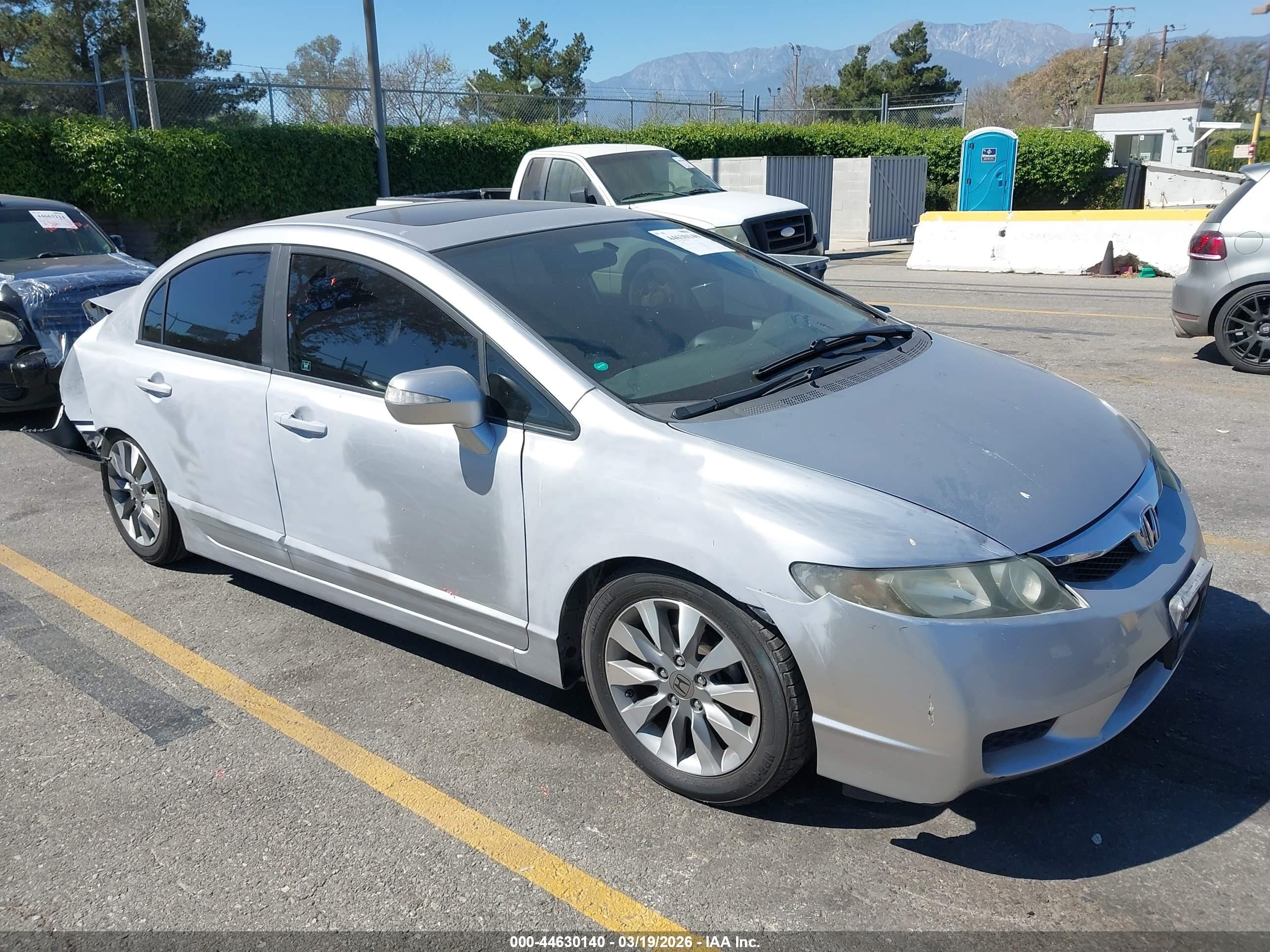 2011 Honda Civic Ex-l Silver vin: 19XFA1F91BE030962