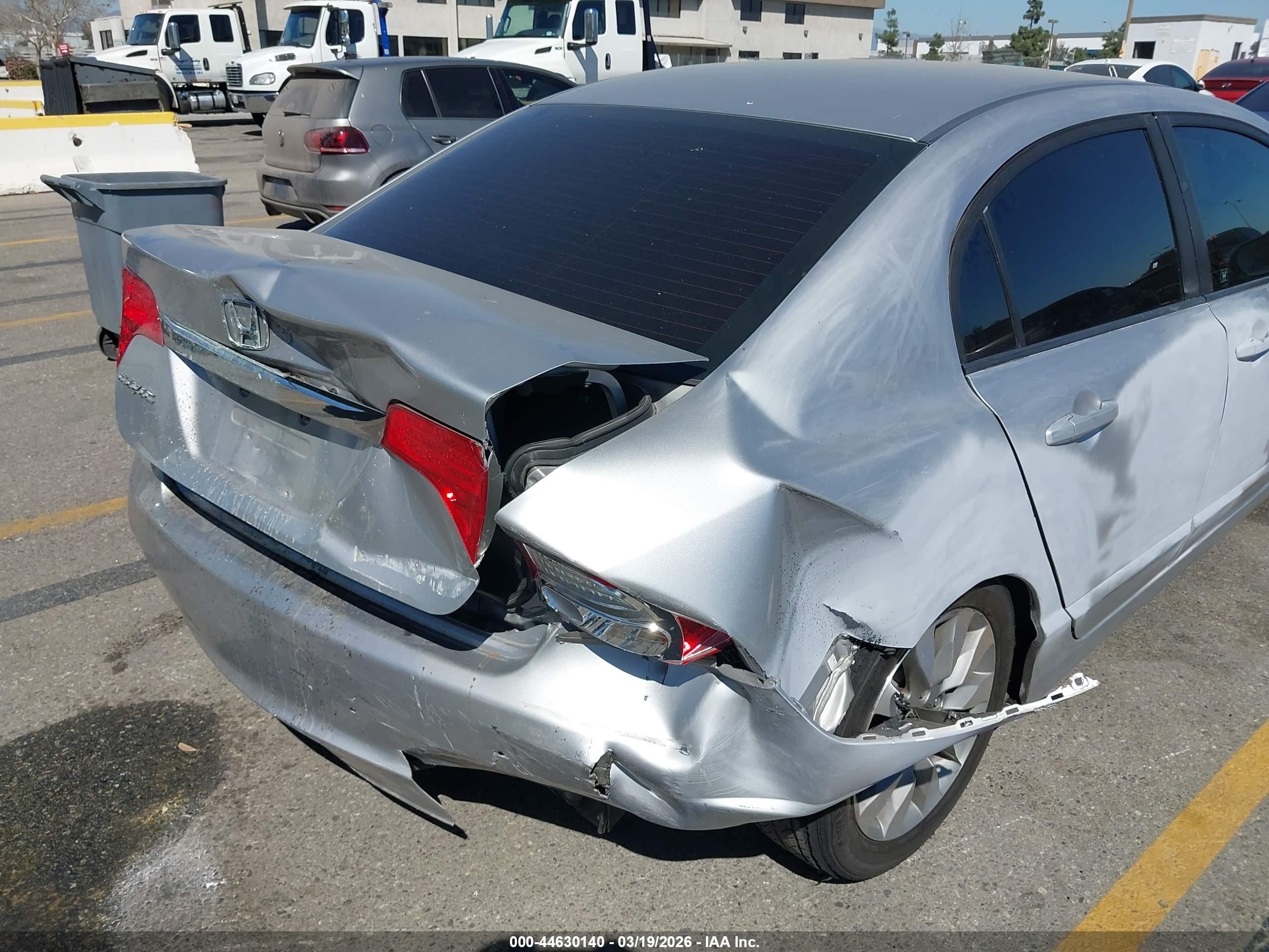 2011 Honda Civic Ex-l Silver vin: 19XFA1F91BE030962