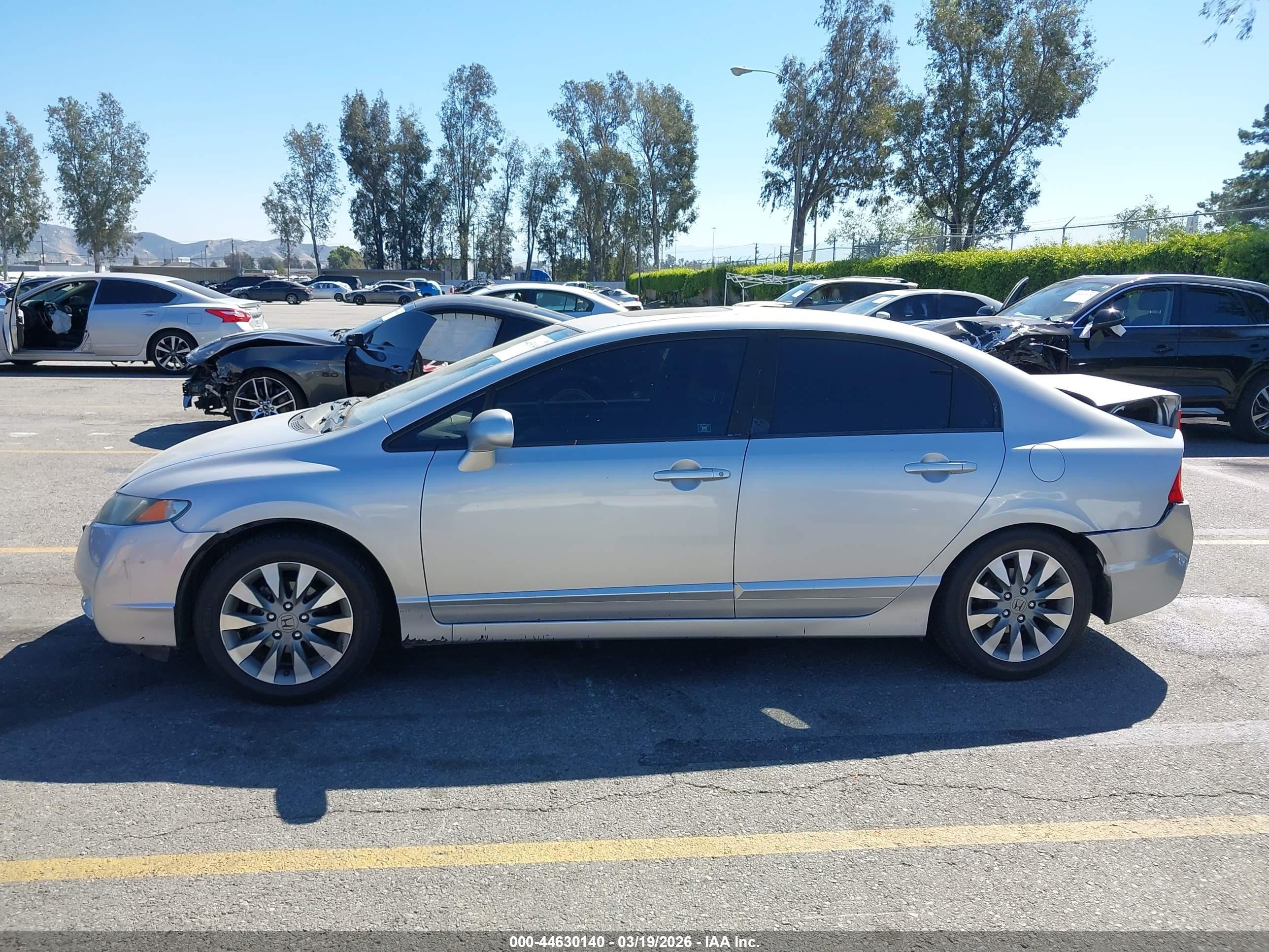 2011 Honda Civic Ex-l Silver vin: 19XFA1F91BE030962