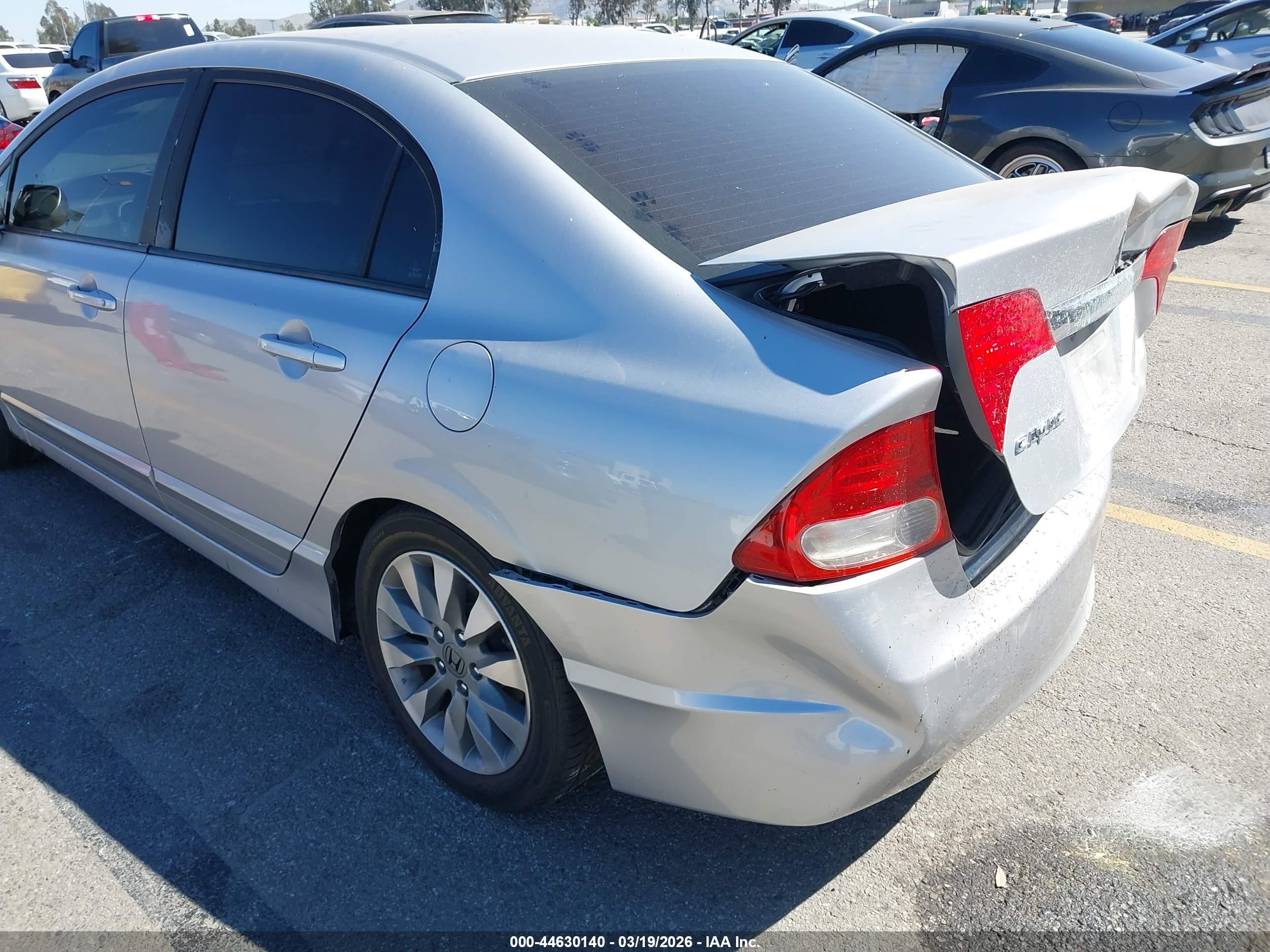 2011 Honda Civic Ex-l Silver vin: 19XFA1F91BE030962