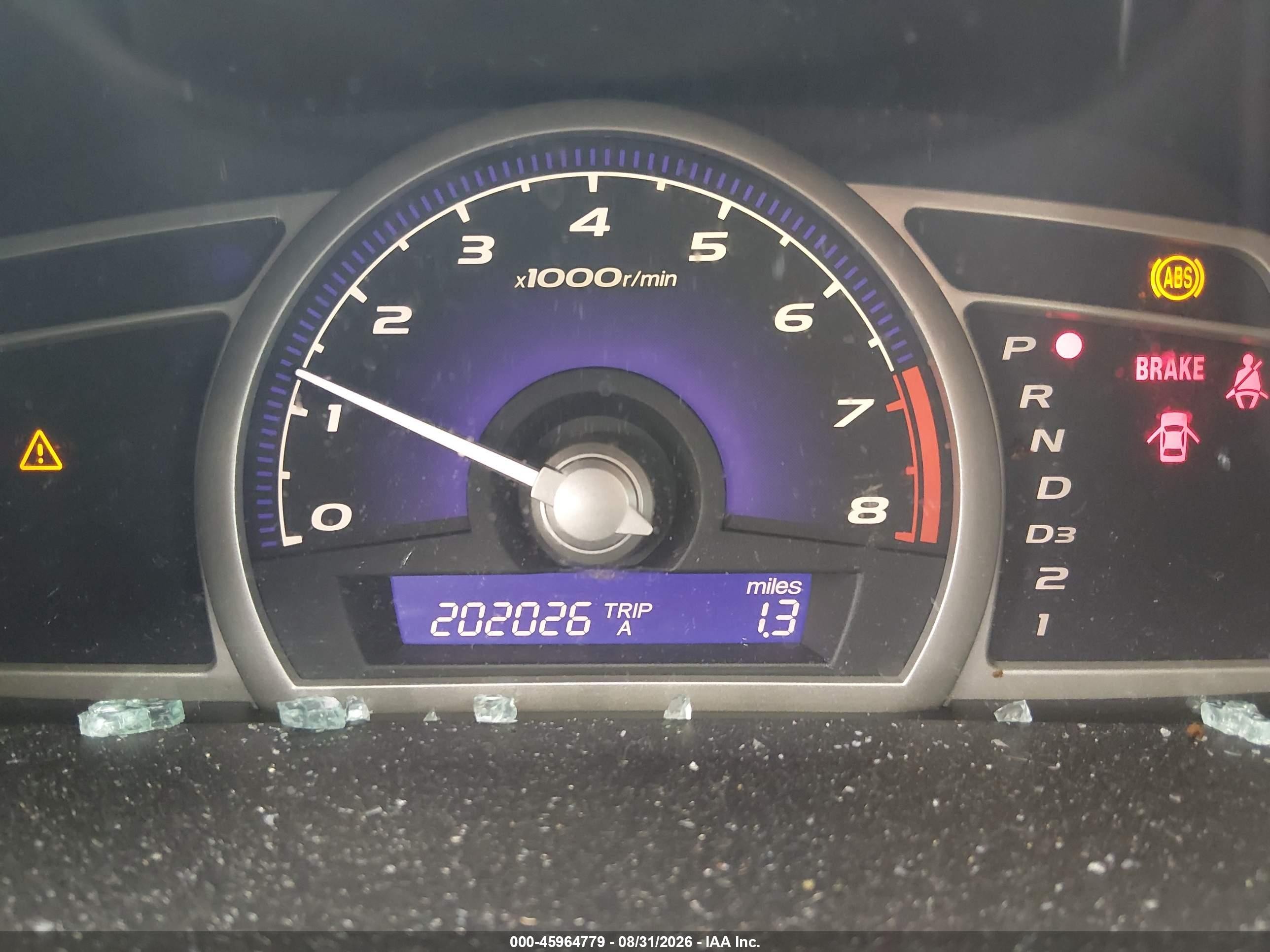 2010 Honda Civic Ex-l Blue vin: 19XFA1F92AE008418