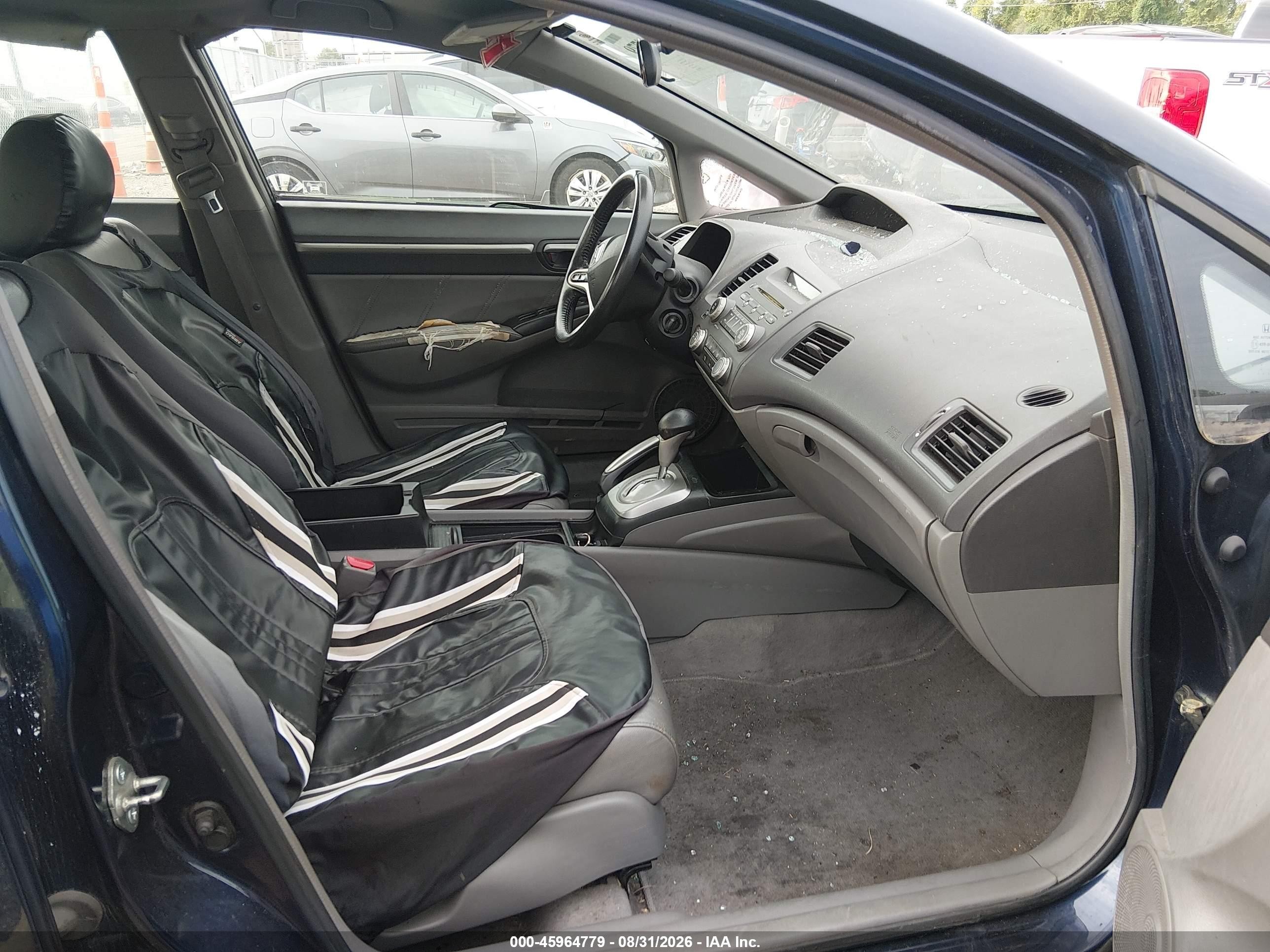 2010 Honda Civic Ex-l Blue vin: 19XFA1F92AE008418