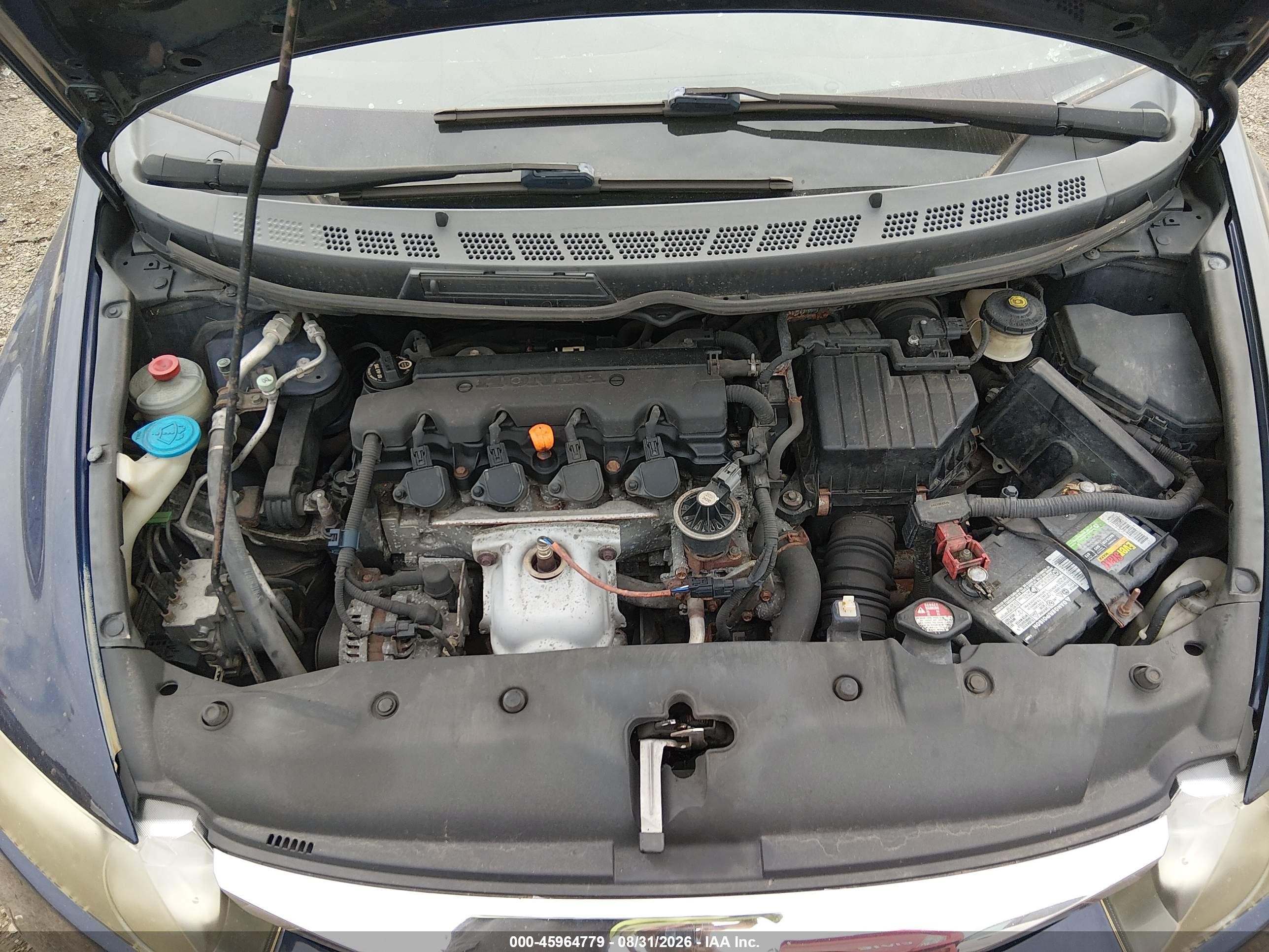 2010 Honda Civic Ex-l Blue vin: 19XFA1F92AE008418