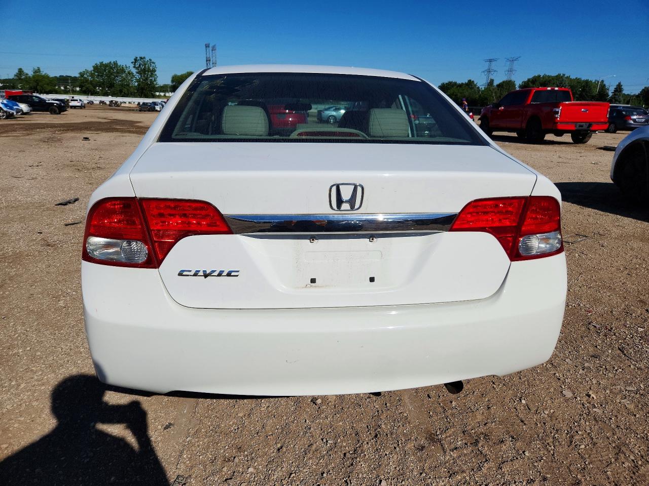 2010 Honda Civic Exl White vin: 19XFA1F92AE052631