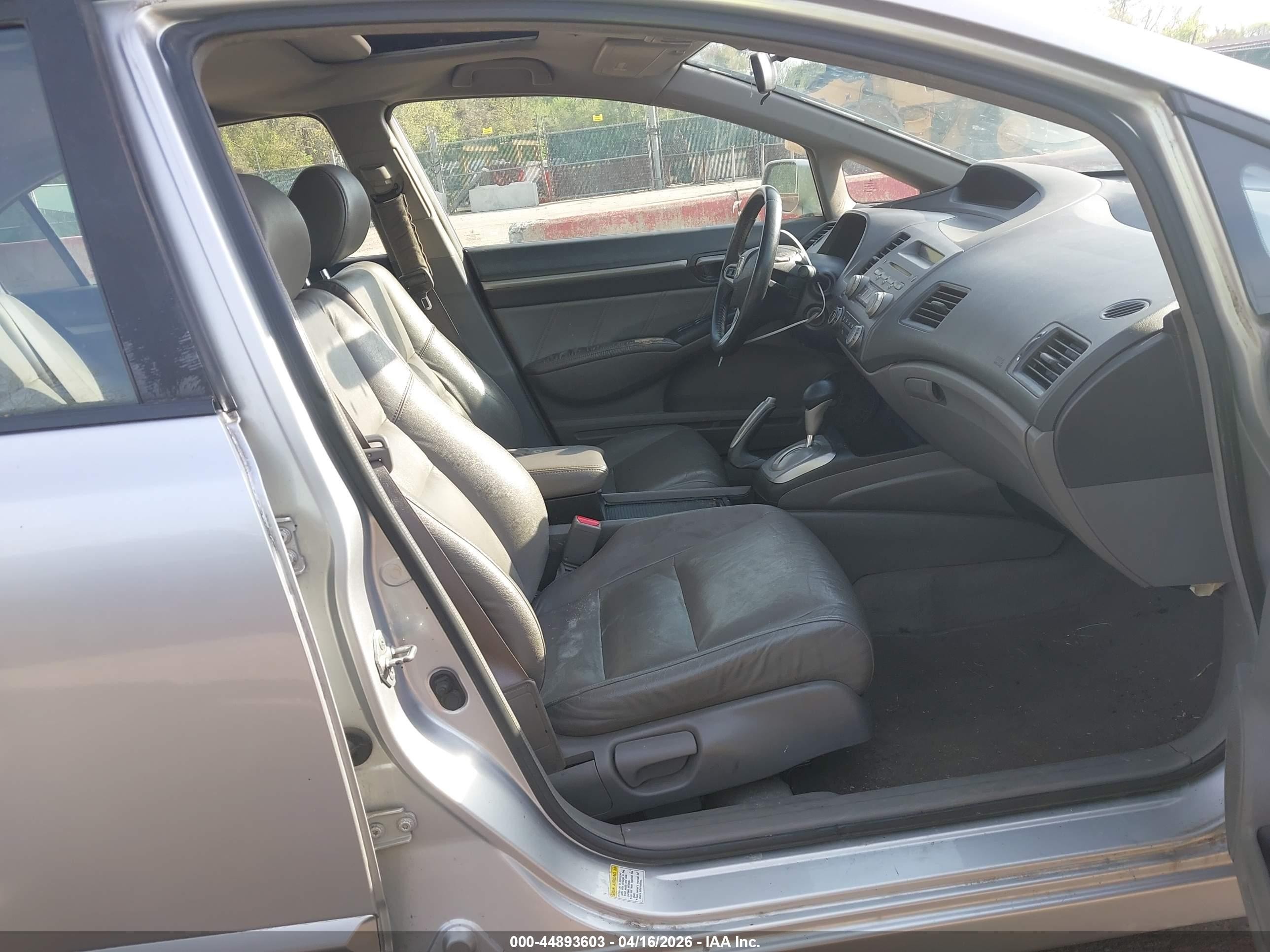 2010 Honda Civic Ex-l Silver vin: 19XFA1F92AE062303