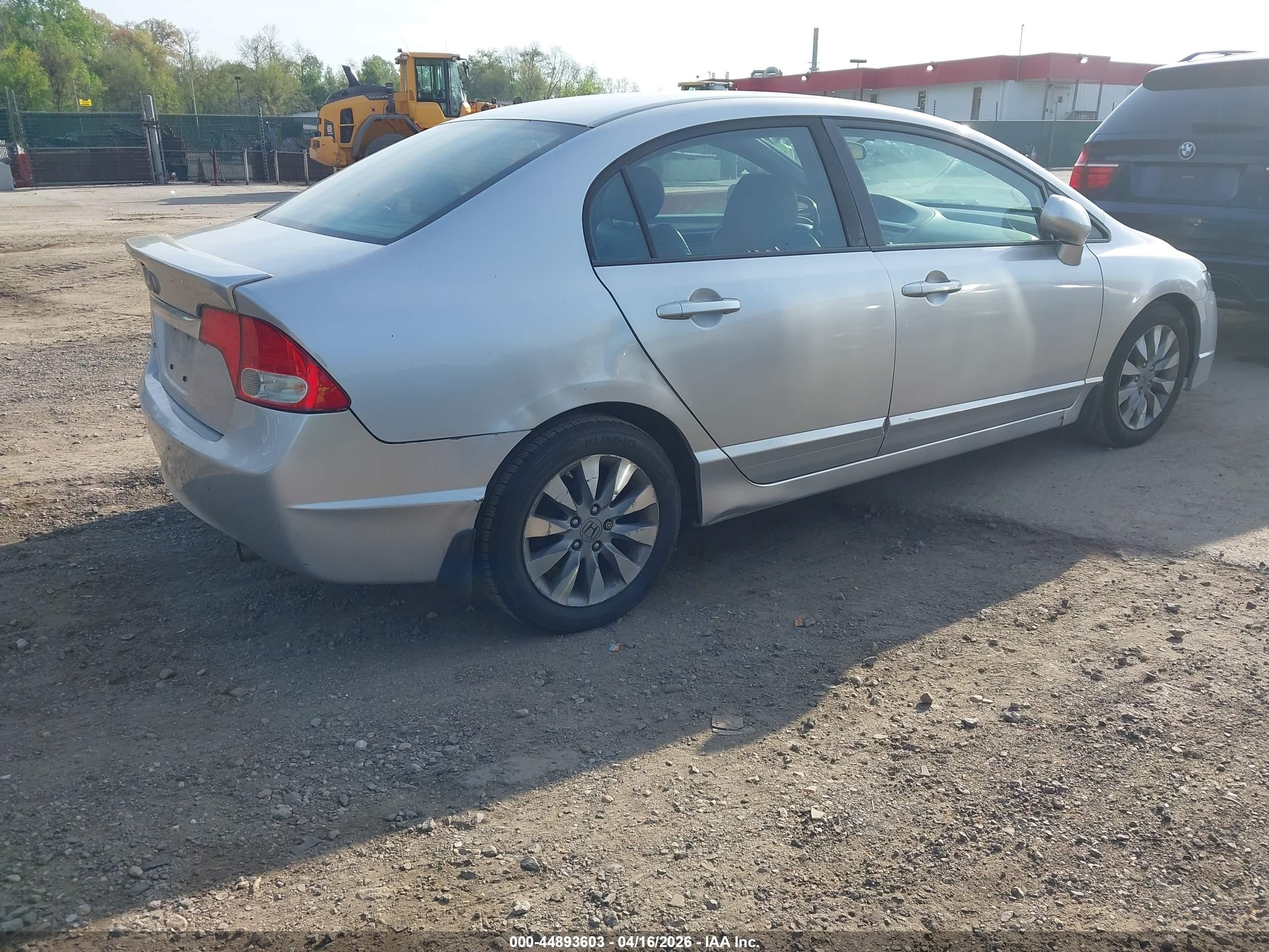 2010 Honda Civic Ex-l Silver vin: 19XFA1F92AE062303