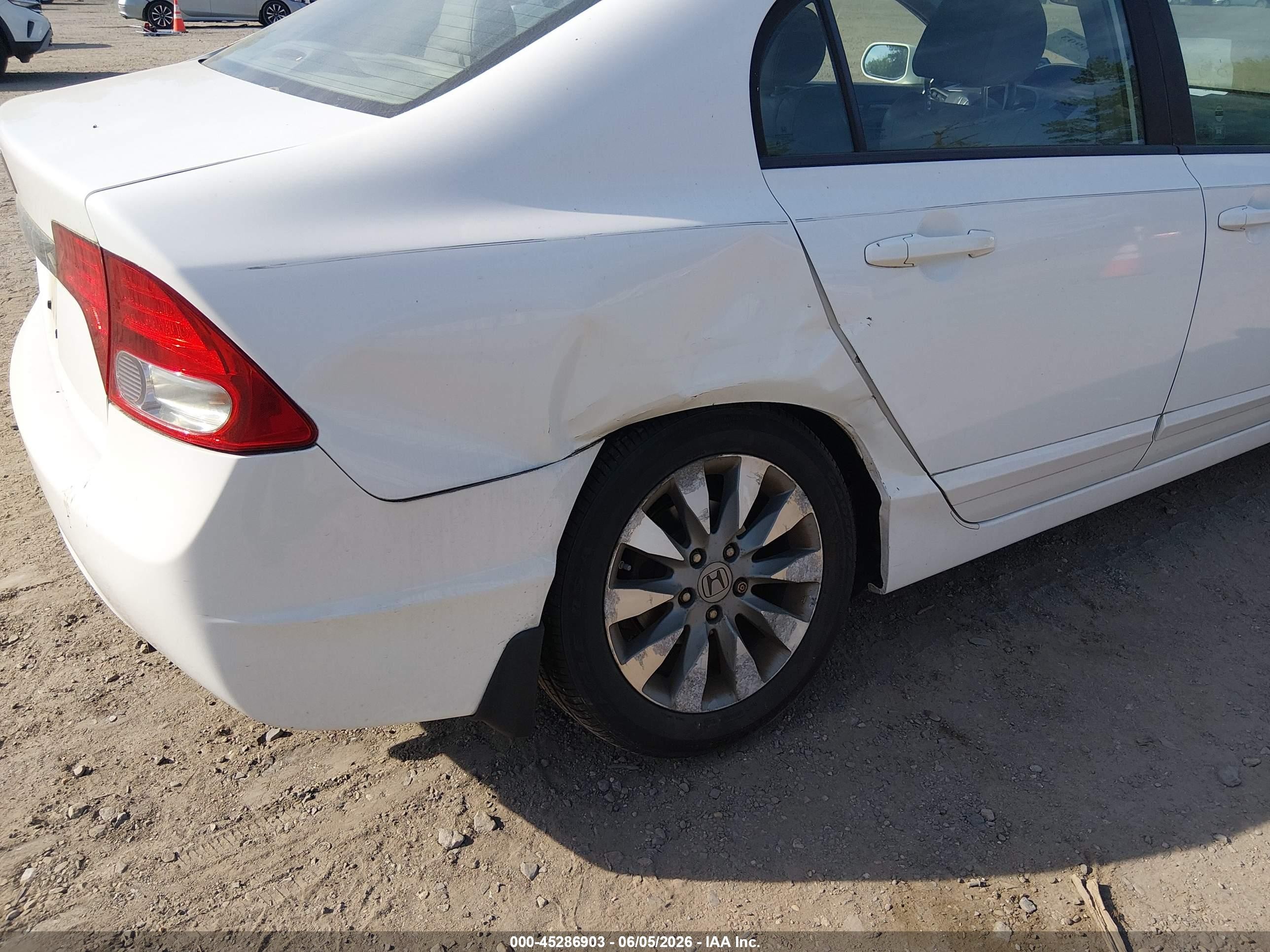 2010 Honda Civic Ex-l White vin: 19XFA1F93AE063606