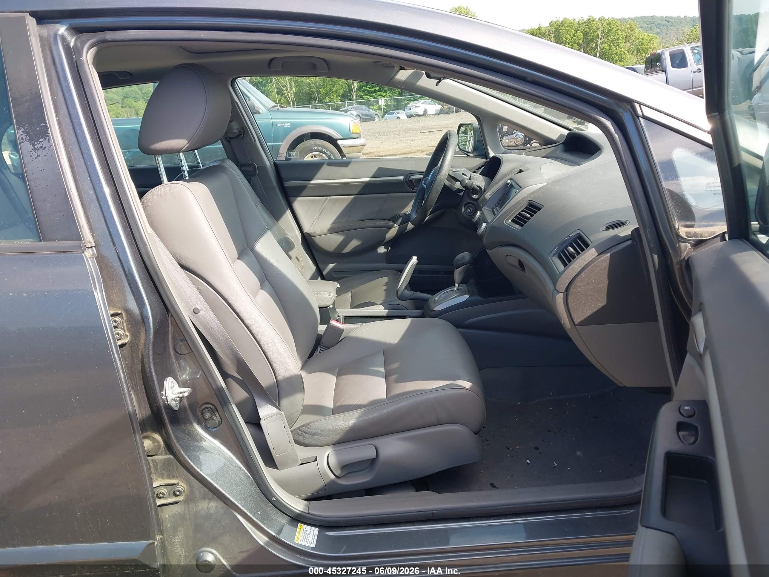 2011 Honda Civic Ex-l Gray vin: 19XFA1F93BE011314