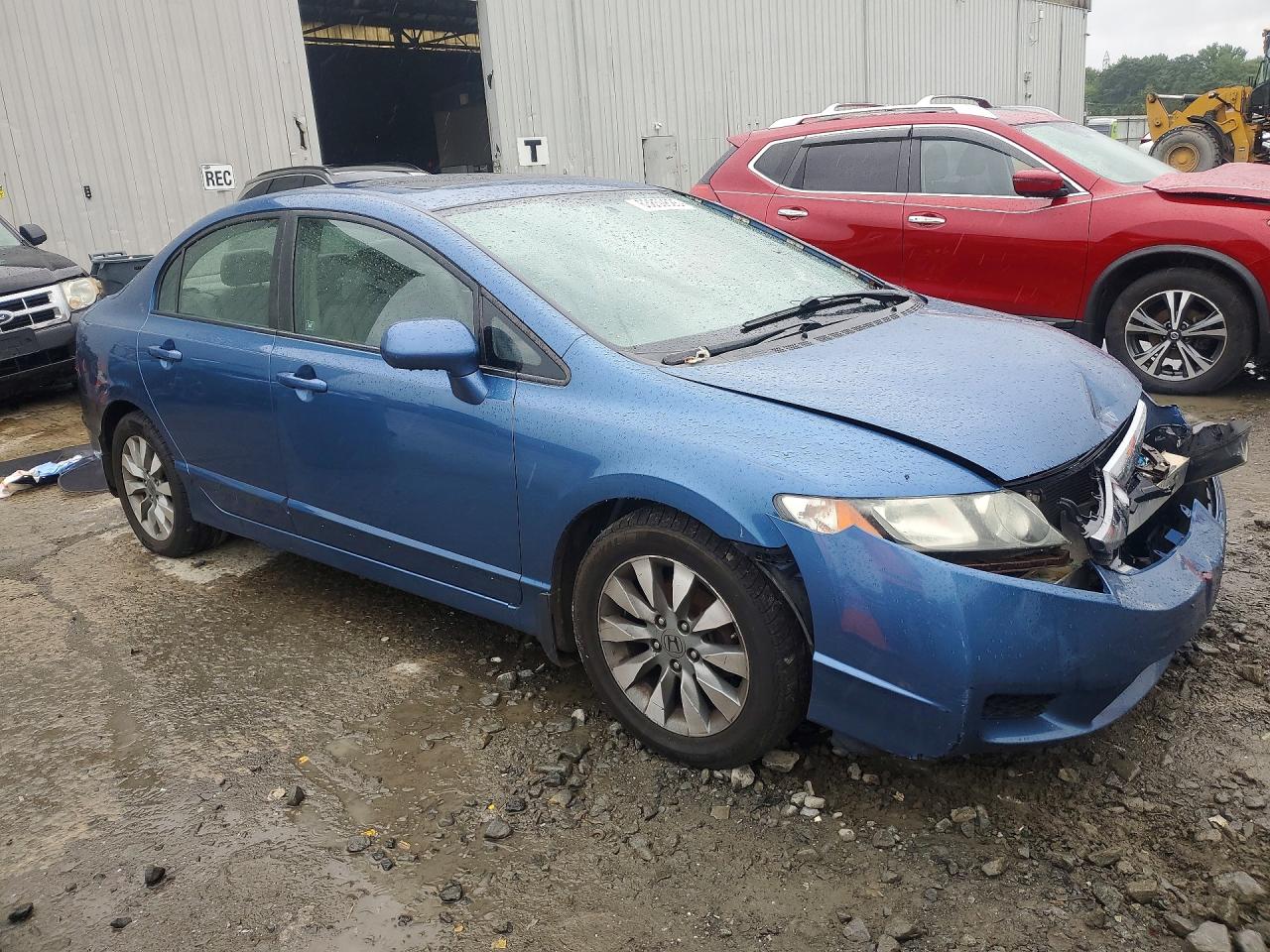 2010 Honda Civic Exl Blue vin: 19XFA1F94AE017167