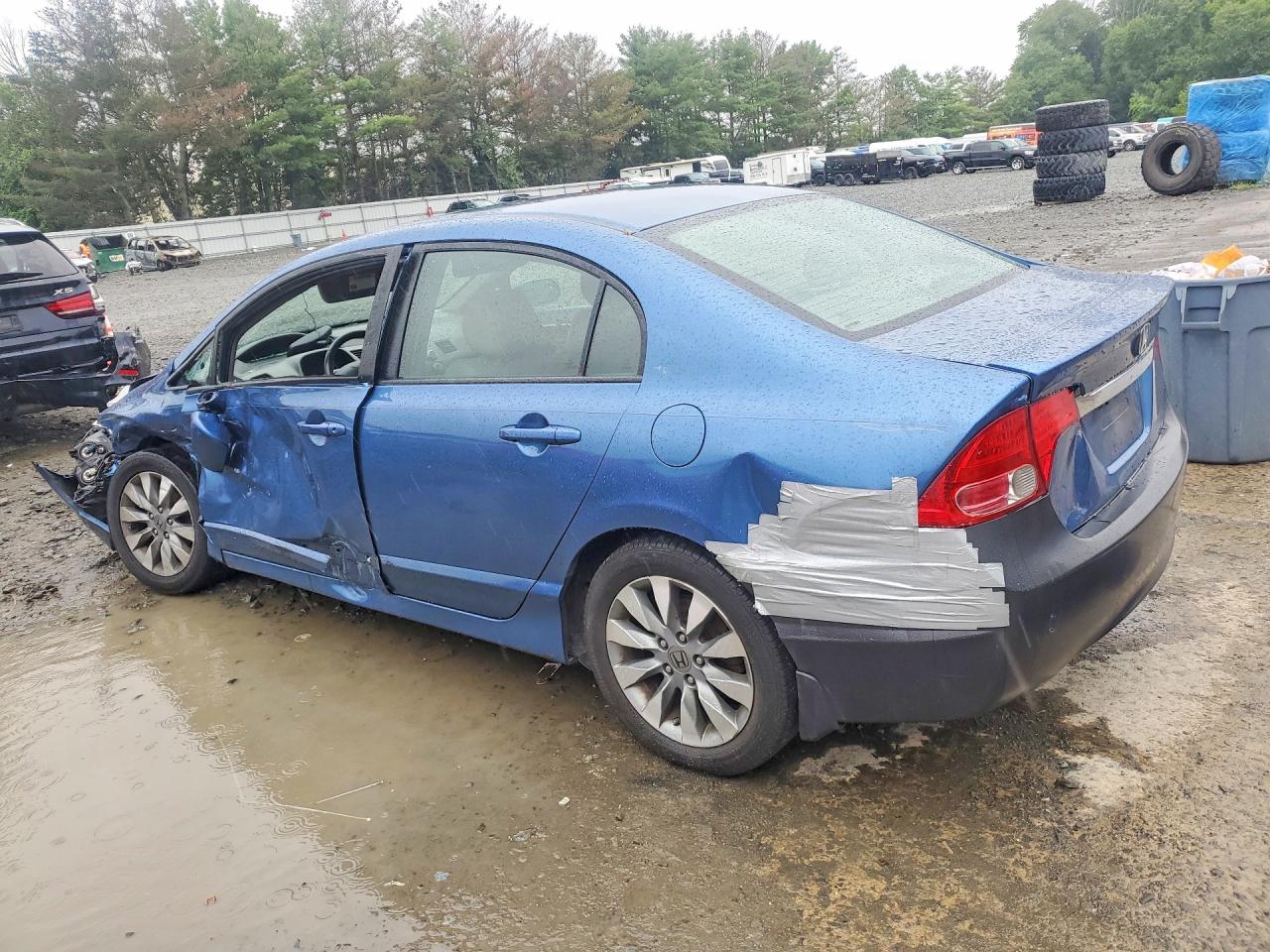 2010 Honda Civic Exl Blue vin: 19XFA1F94AE017167