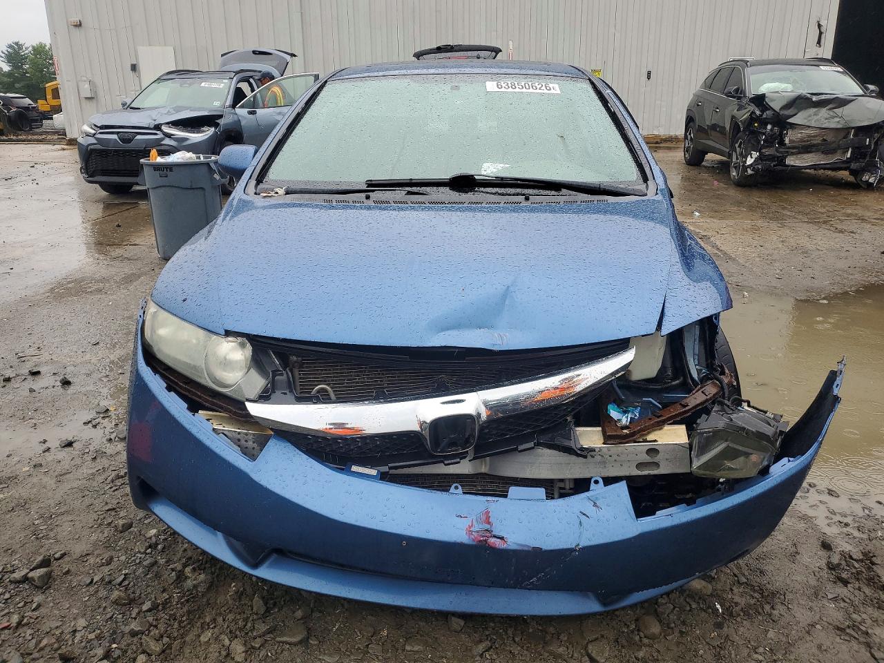 2010 Honda Civic Exl Blue vin: 19XFA1F94AE017167