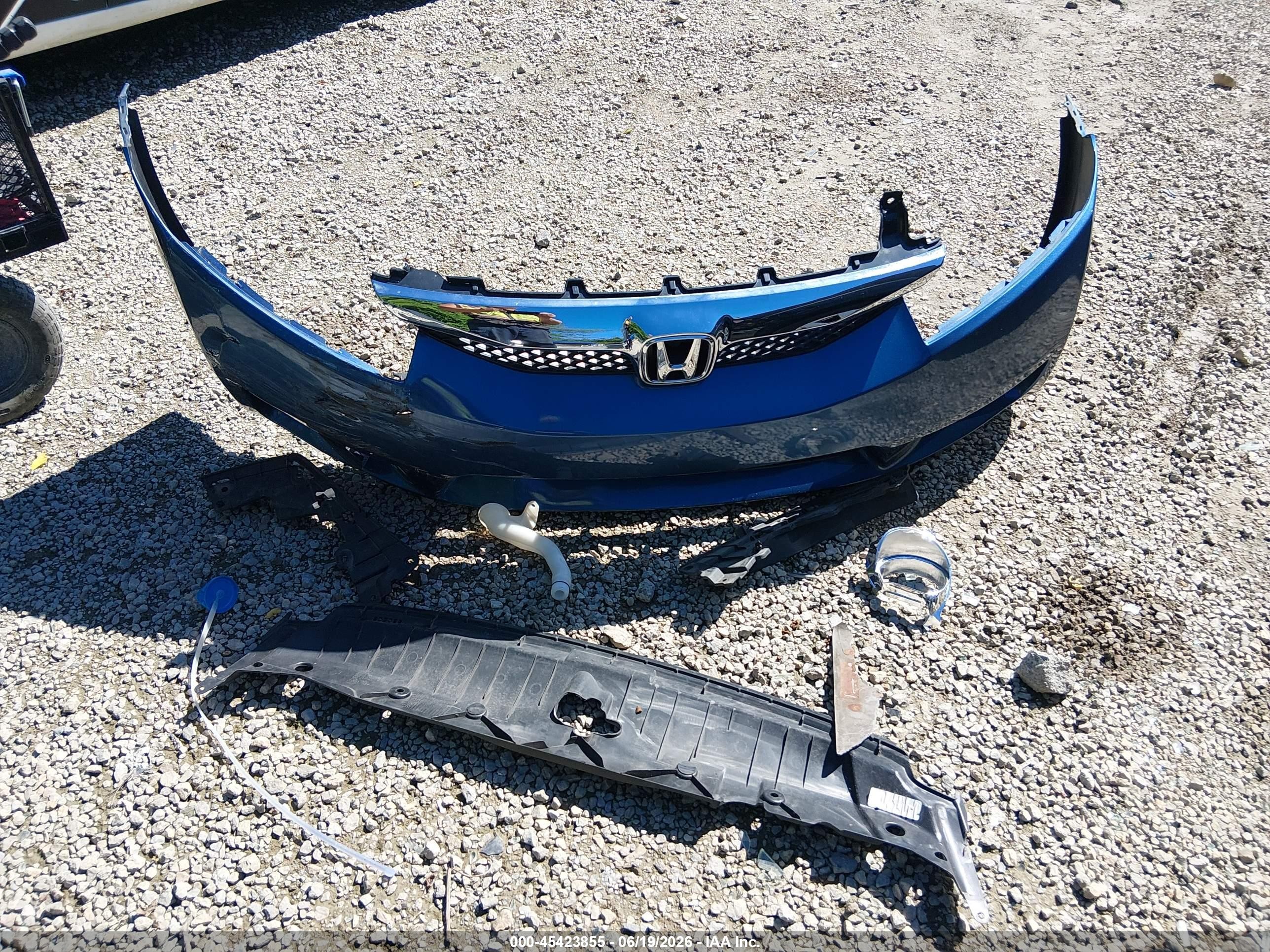 2010 Honda Civic Ex-l Blue vin: 19XFA1F94AE032333