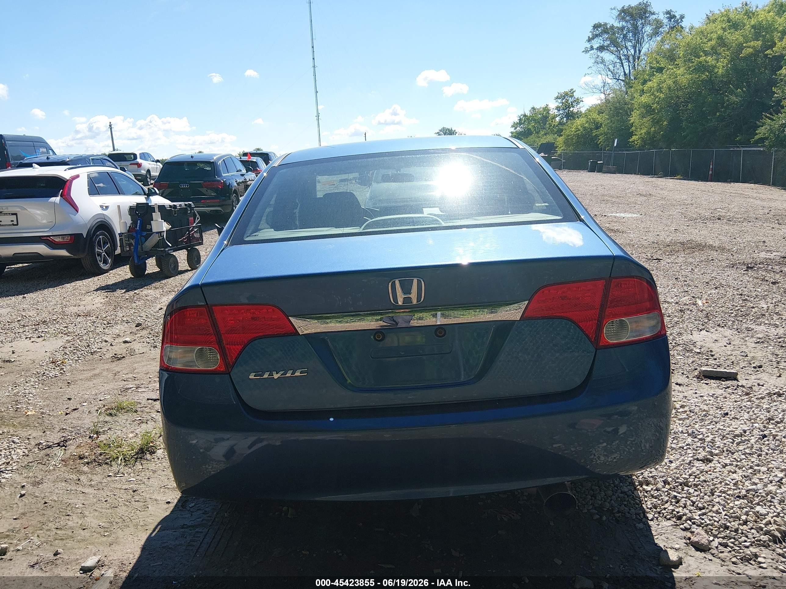 2010 Honda Civic Ex-l Blue vin: 19XFA1F94AE032333