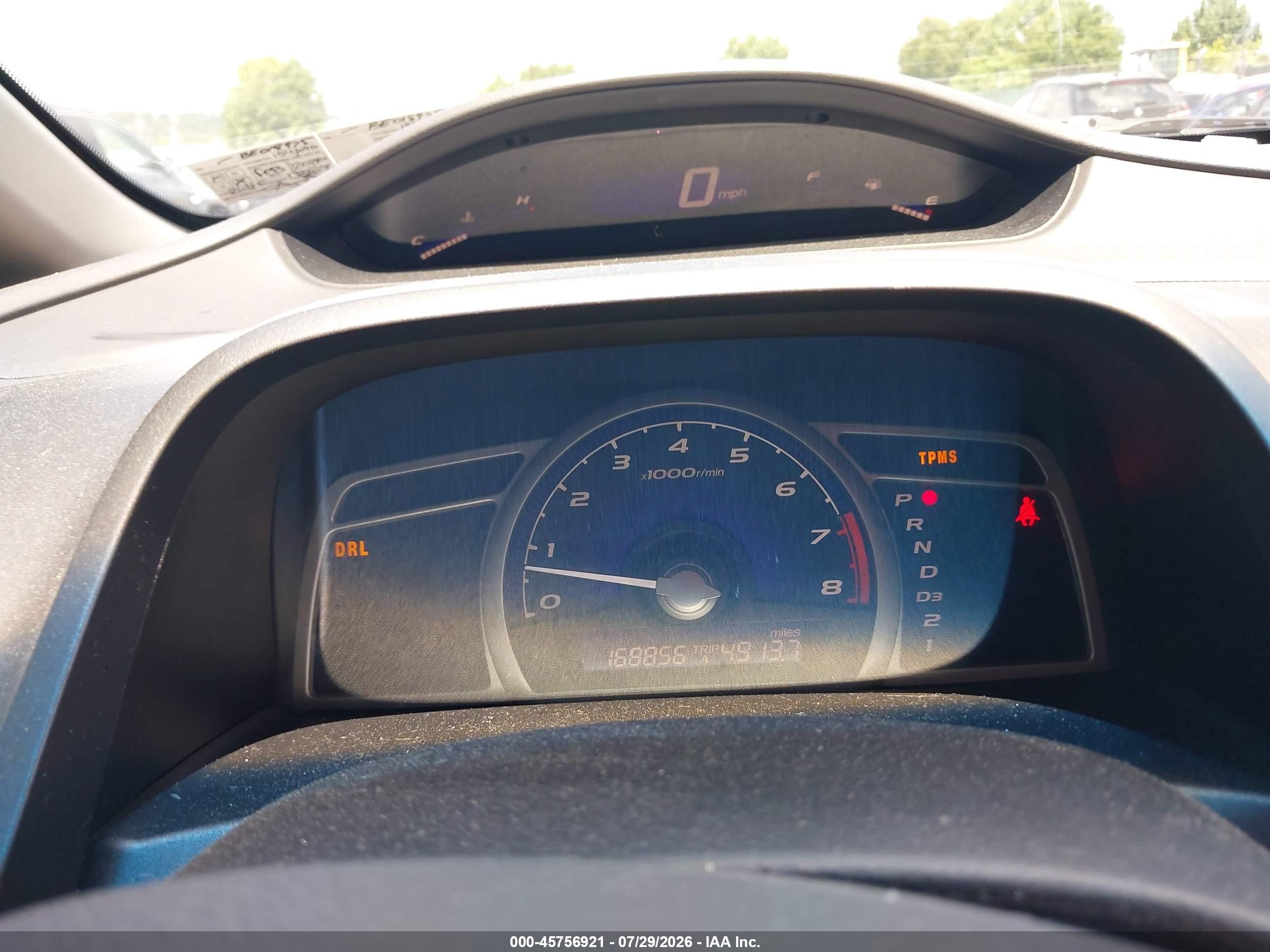 2011 Honda Civic Ex-l Dark Blue vin: 19XFA1F95BE018975