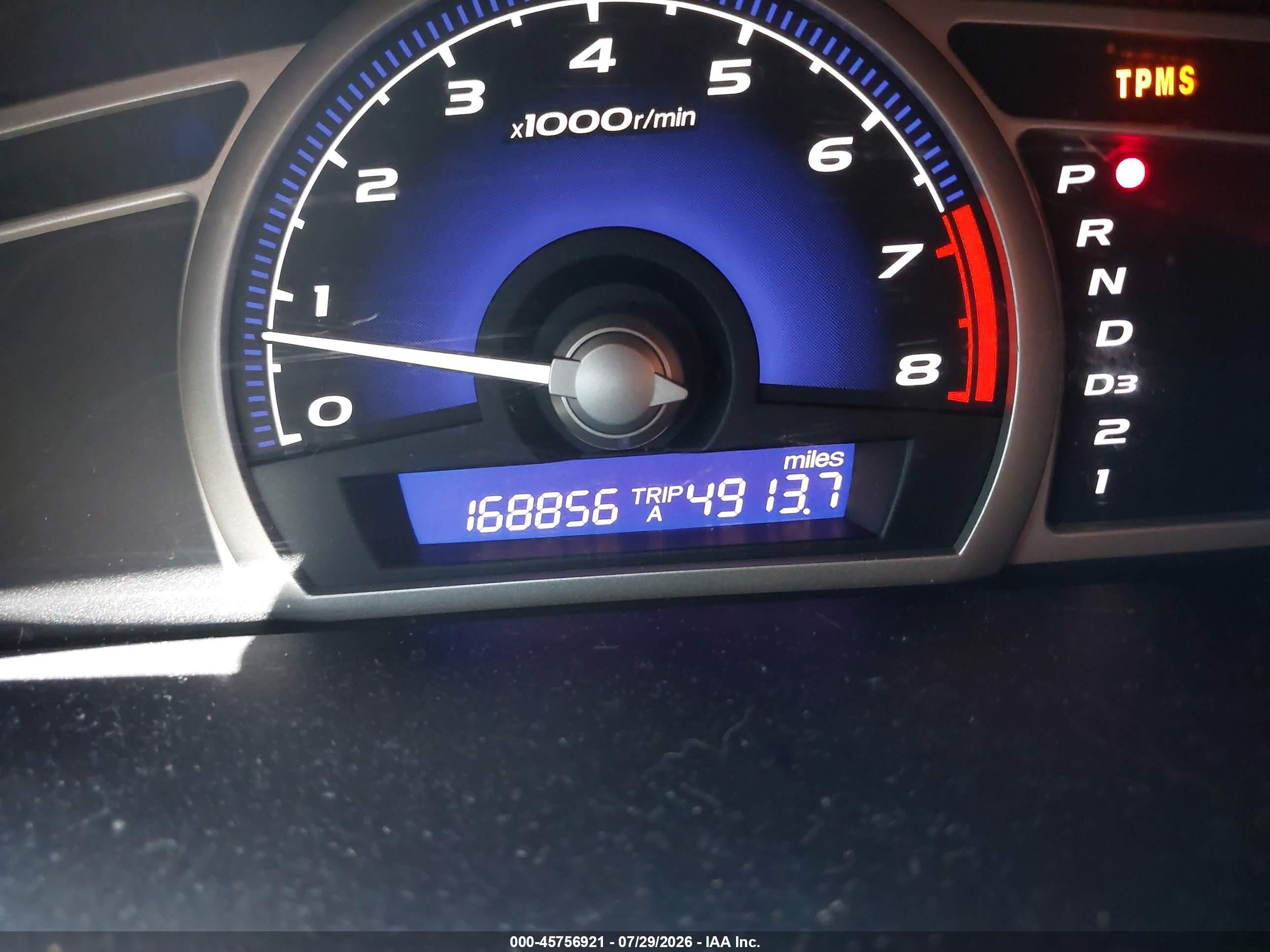 2011 Honda Civic Ex-l Dark Blue vin: 19XFA1F95BE018975