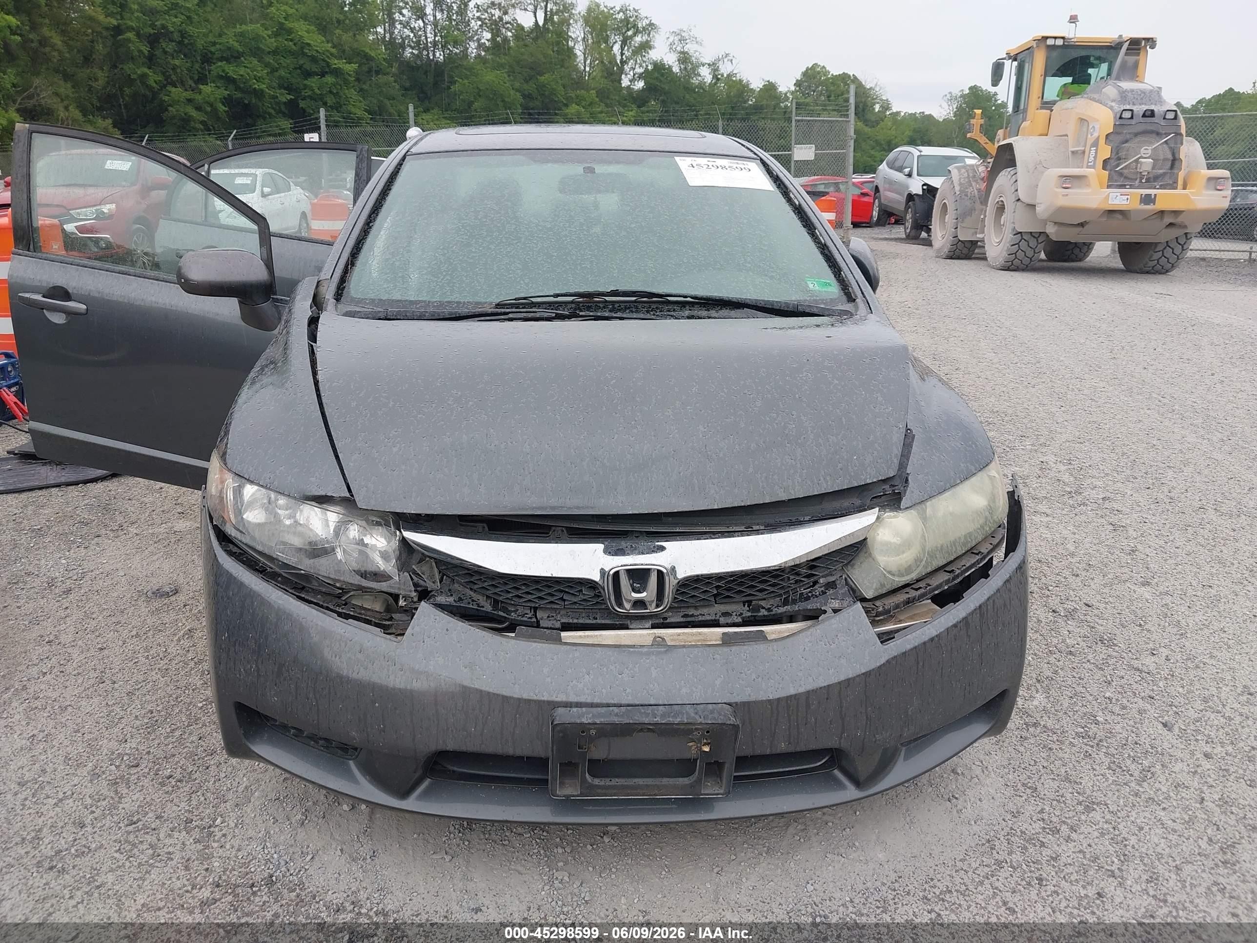 2010 Honda Civic Ex-l Gray vin: 19XFA1F96AE030289