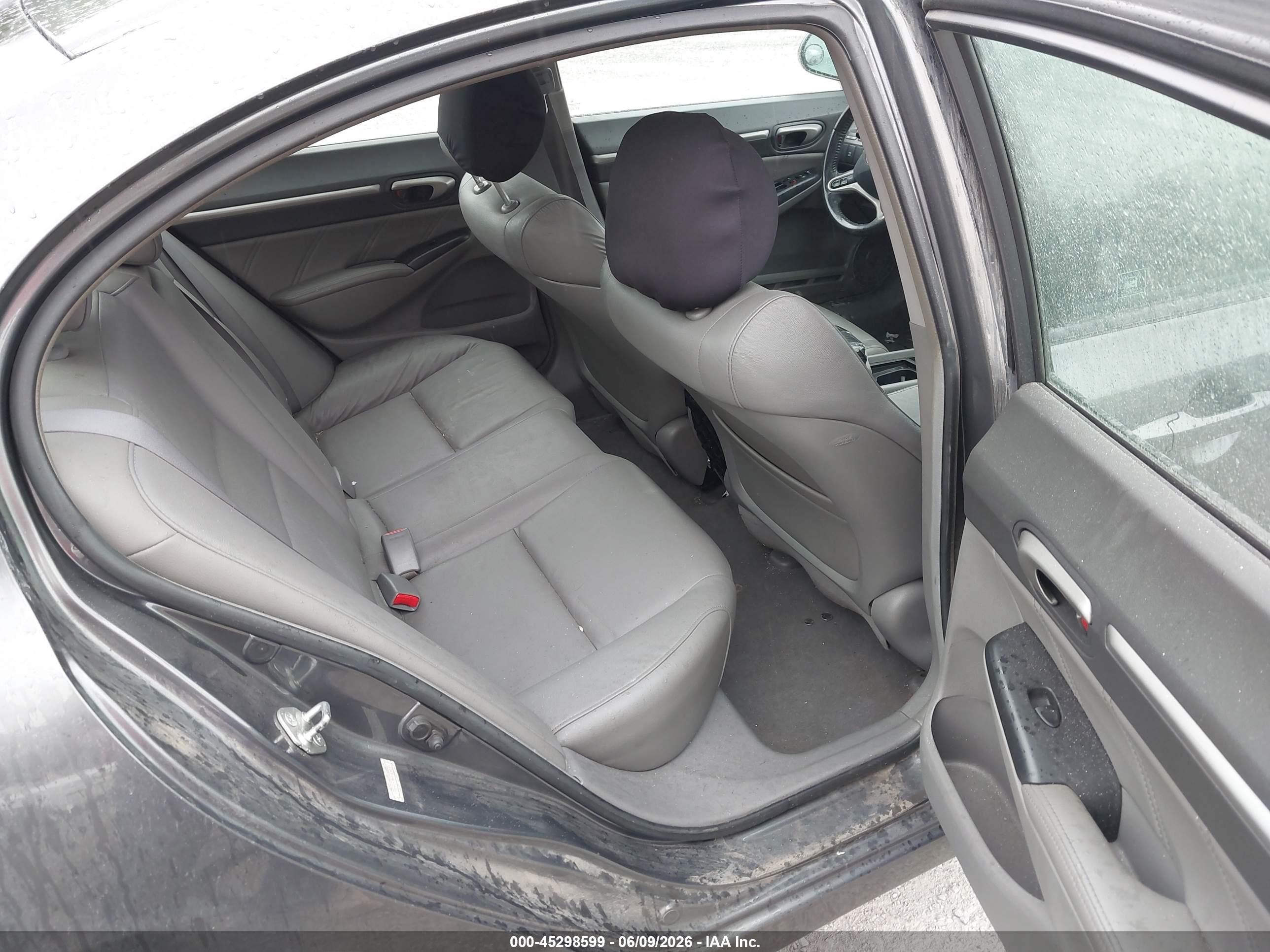 2010 Honda Civic Ex-l Gray vin: 19XFA1F96AE030289