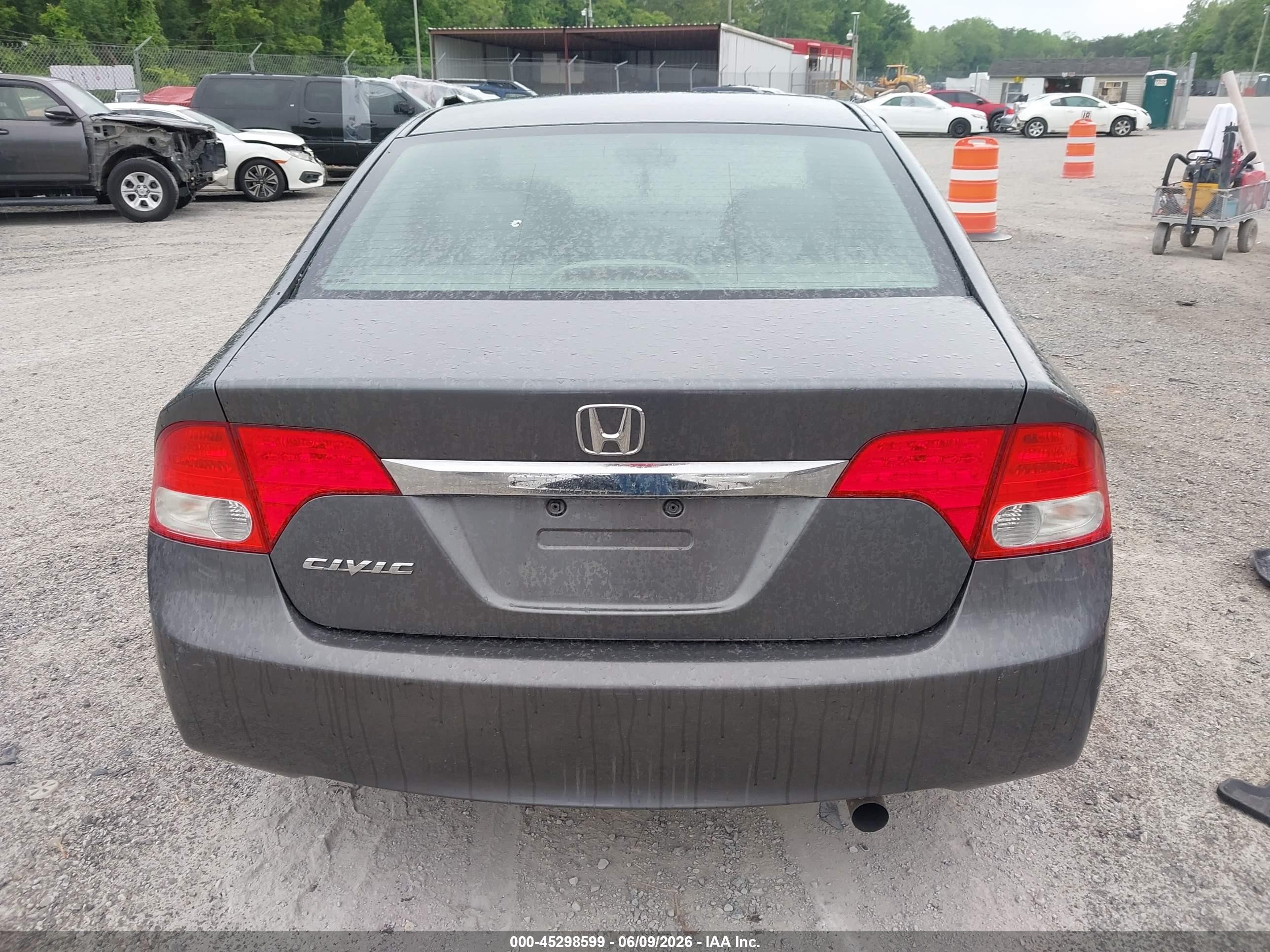 2010 Honda Civic Ex-l Gray vin: 19XFA1F96AE030289