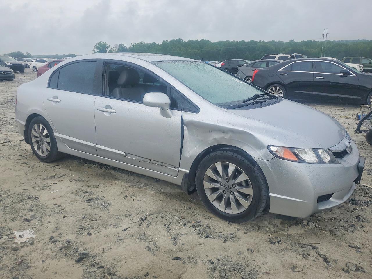 2011 Honda Civic Exl Silver vin: 19XFA1F96BE003255
