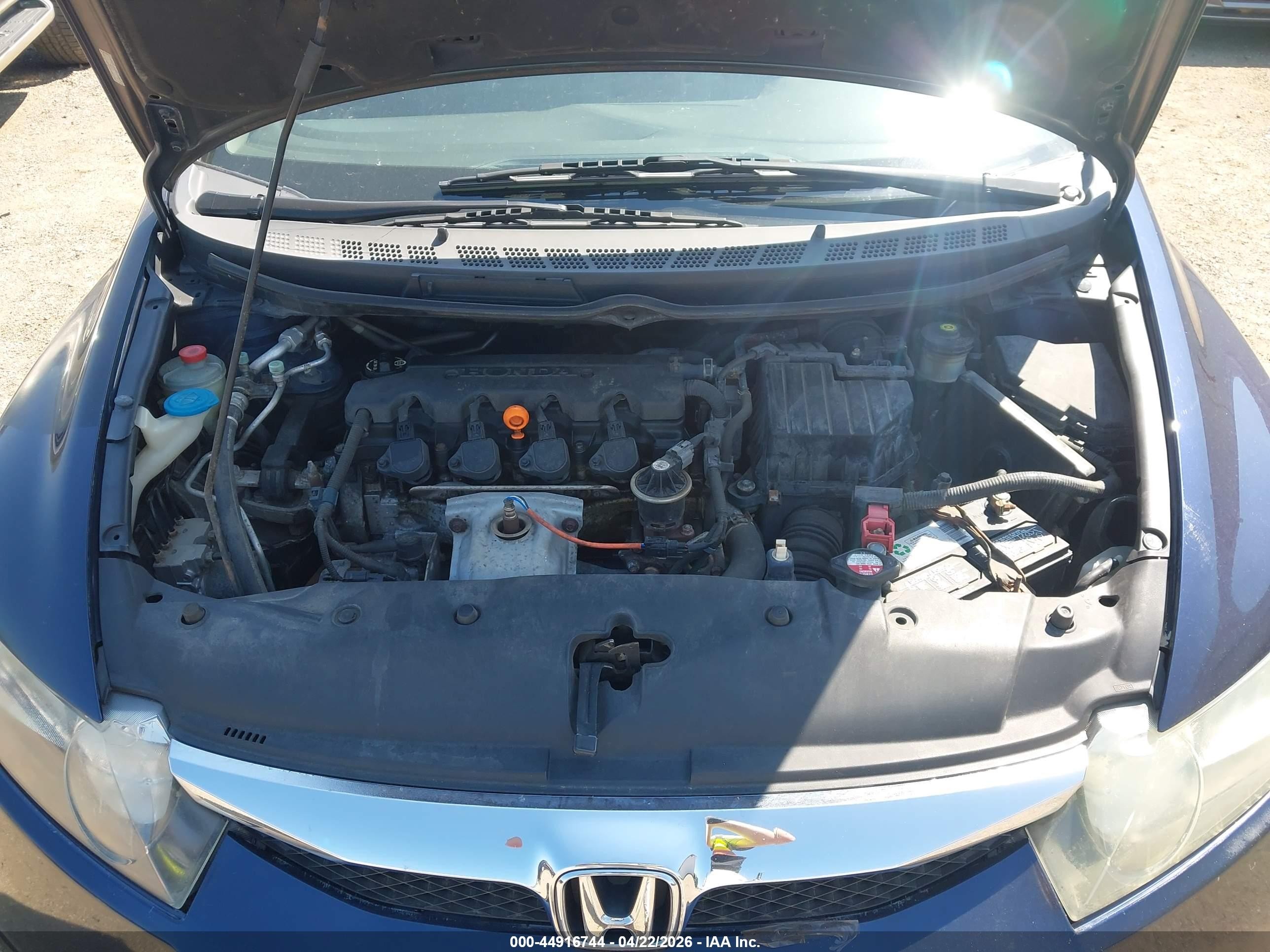 2010 Honda Civic Ex-l Blue vin: 19XFA1F97AE003392