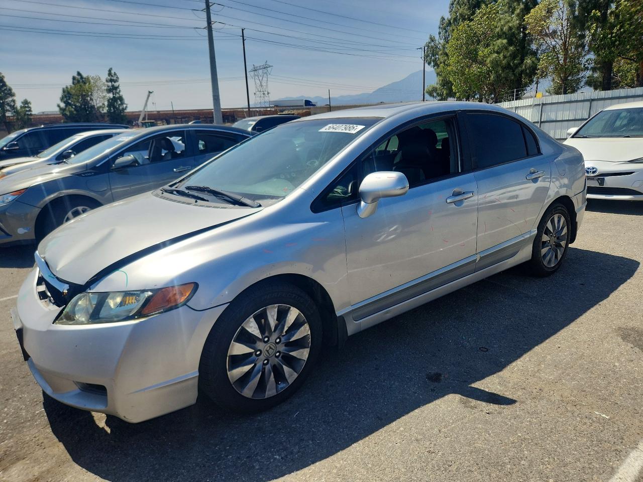 2010 Honda Civic Exl Gray vin: 19XFA1F97AE038286