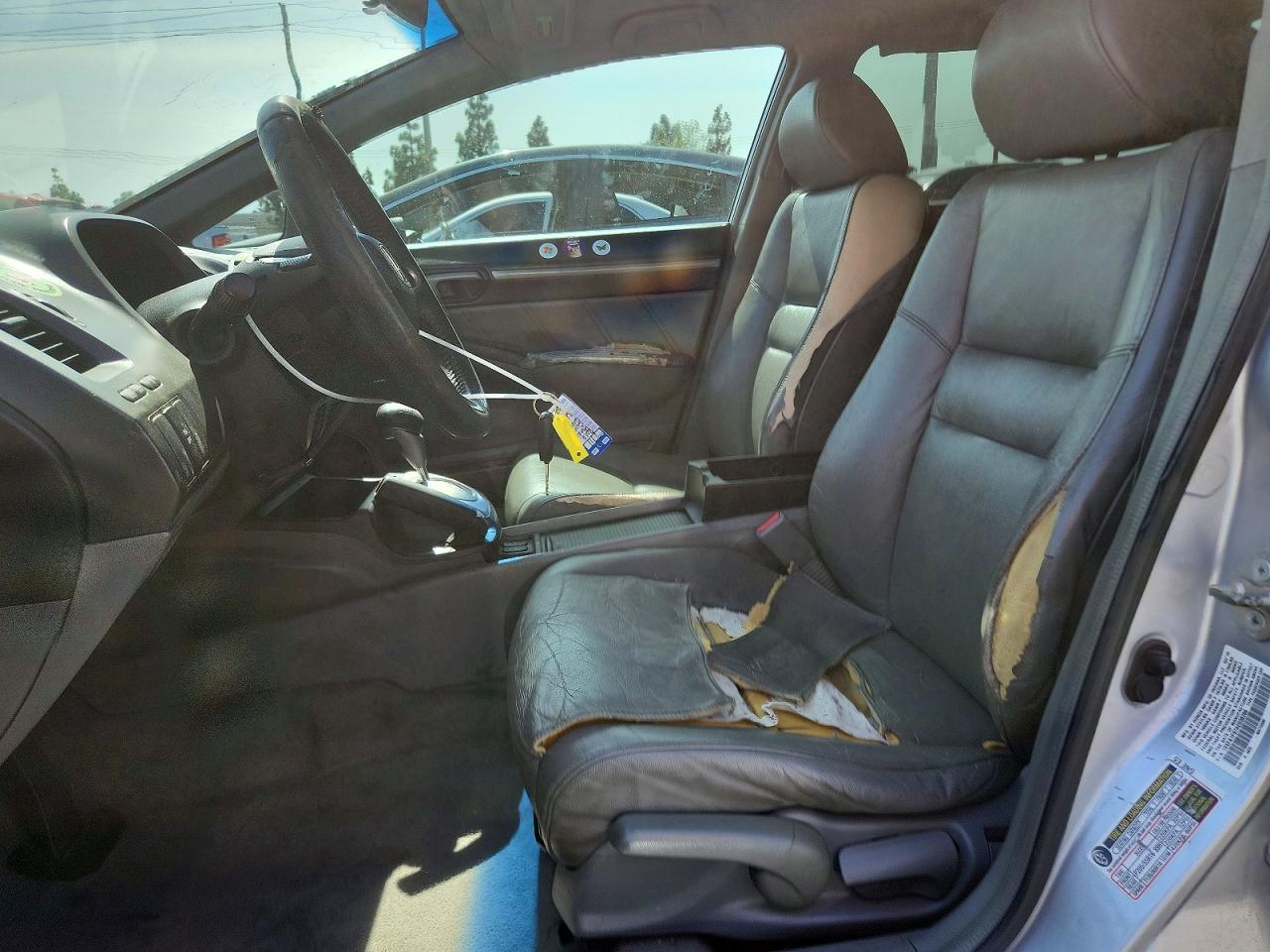 2010 Honda Civic Exl Gray vin: 19XFA1F97AE038286