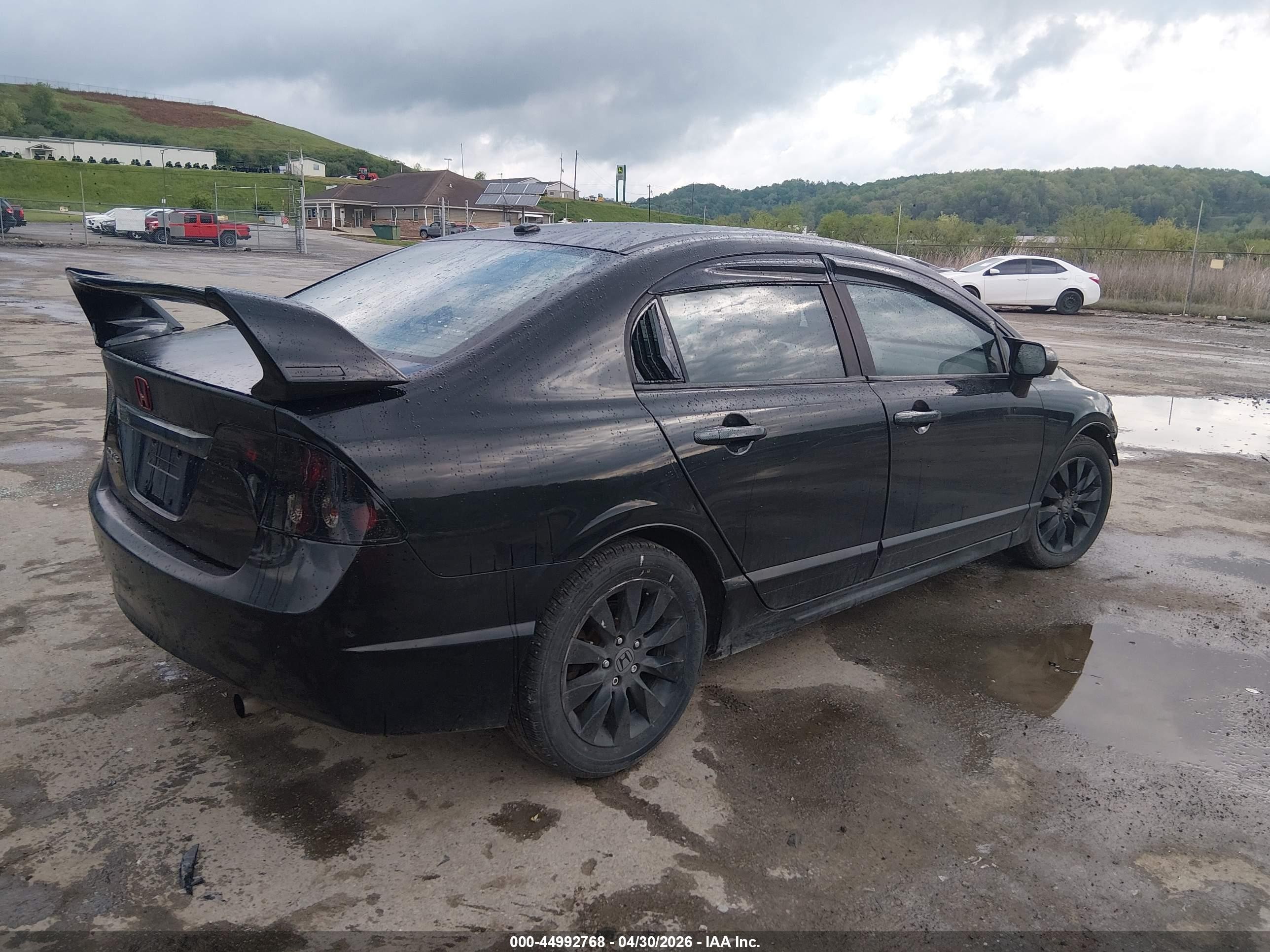 2011 Honda Civic Ex-l Black vin: 19XFA1F97BE019058