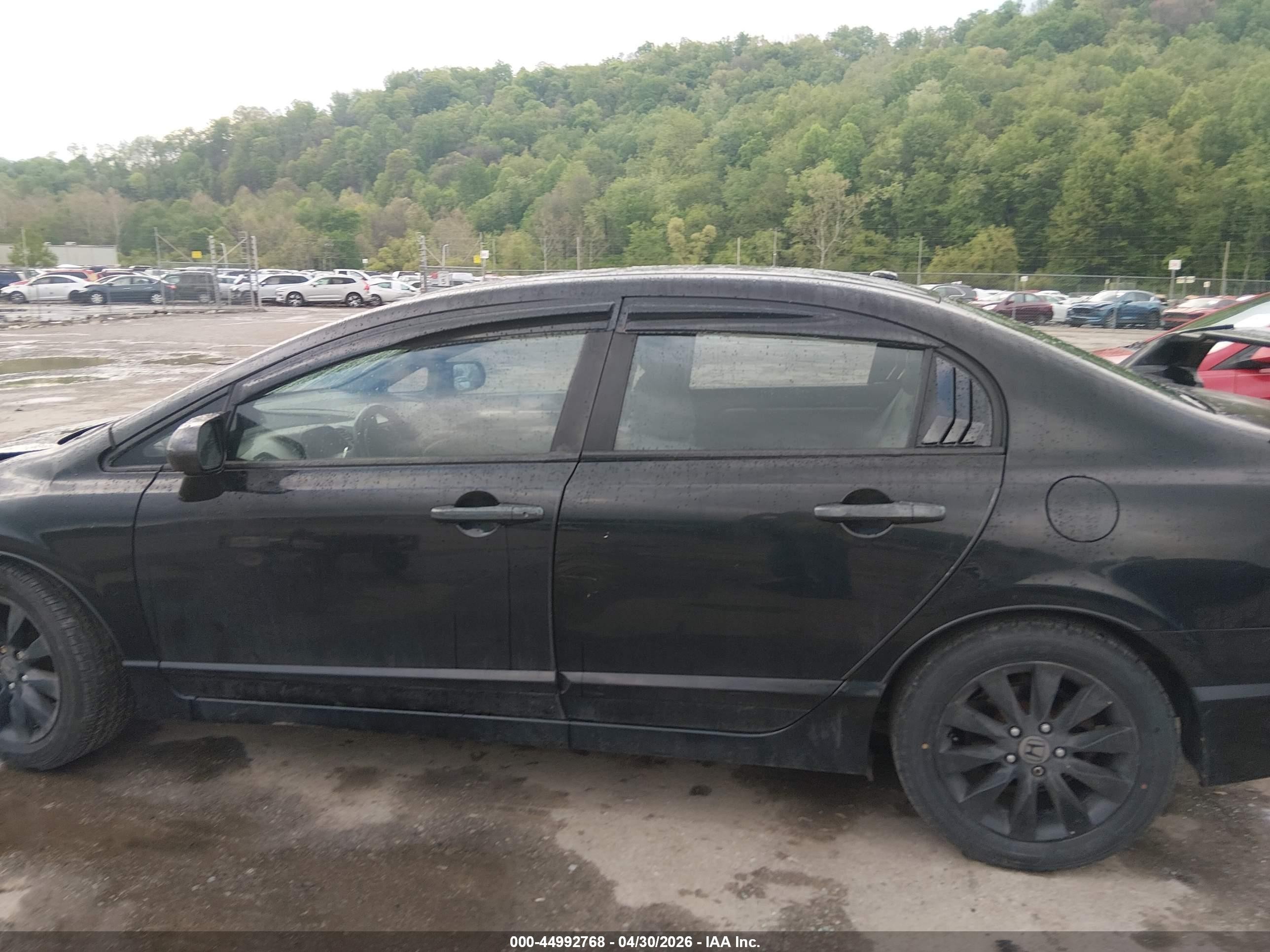 2011 Honda Civic Ex-l Black vin: 19XFA1F97BE019058