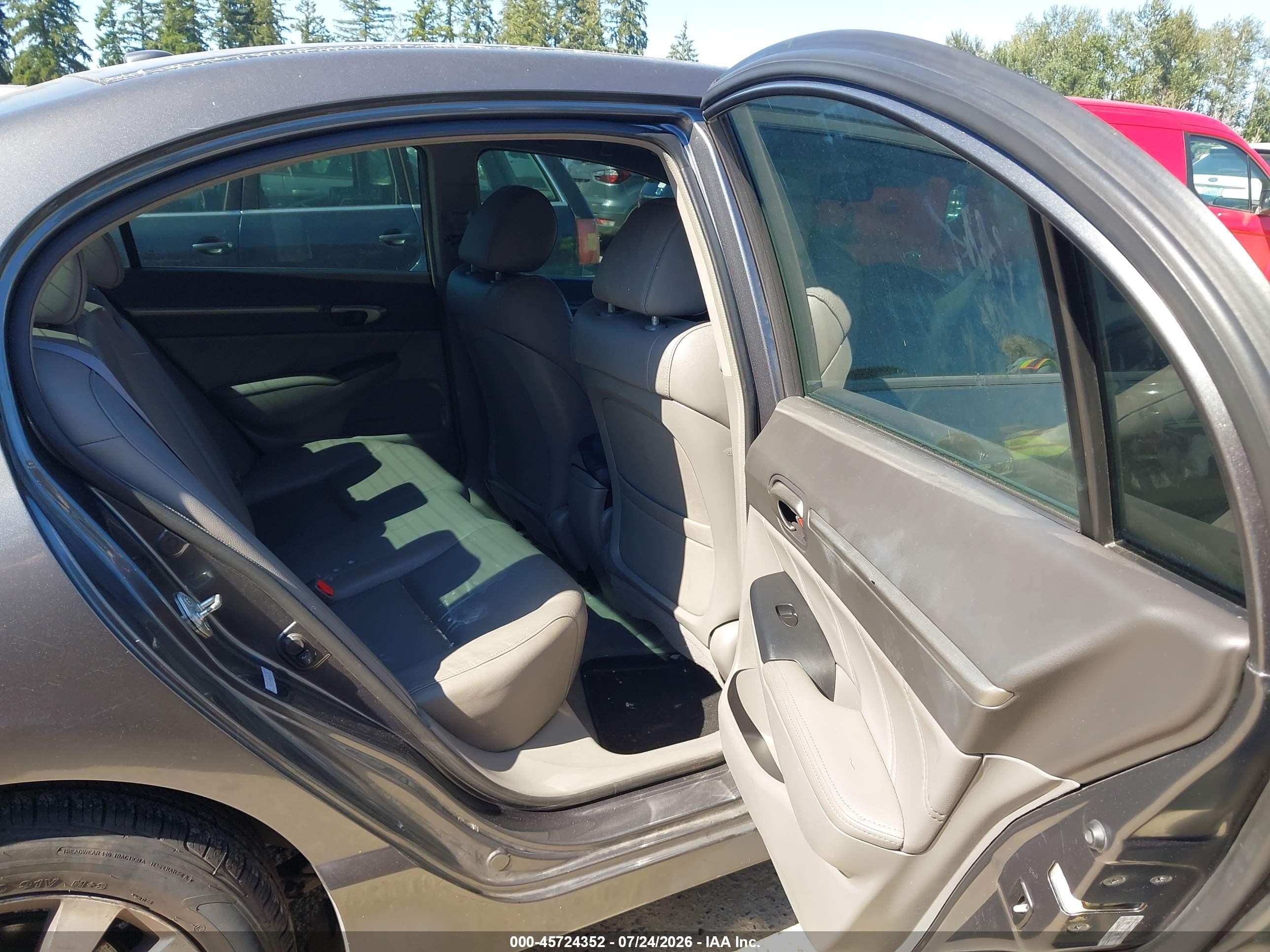2010 Honda Civic Ex-l Gray vin: 19XFA1F98AE061544
