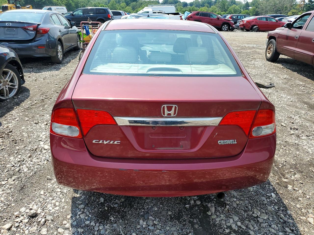 2010 Honda Civic Exl Red vin: 19XFA1F98AE062144