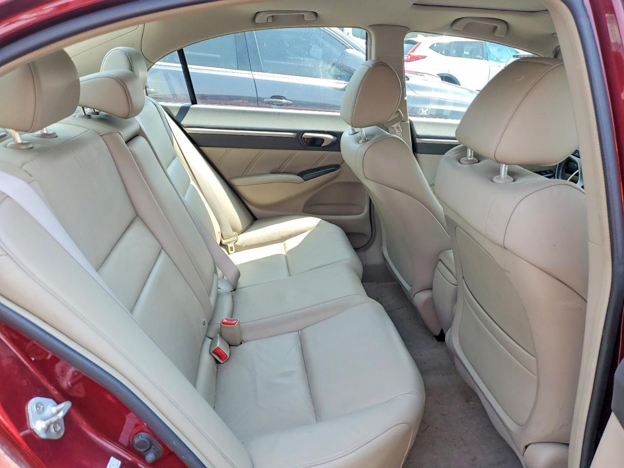 2010 Honda Civic Exl Red vin: 19XFA1F98AE062144