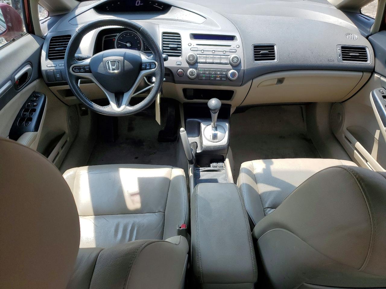 2010 Honda Civic Exl Red vin: 19XFA1F98AE062144