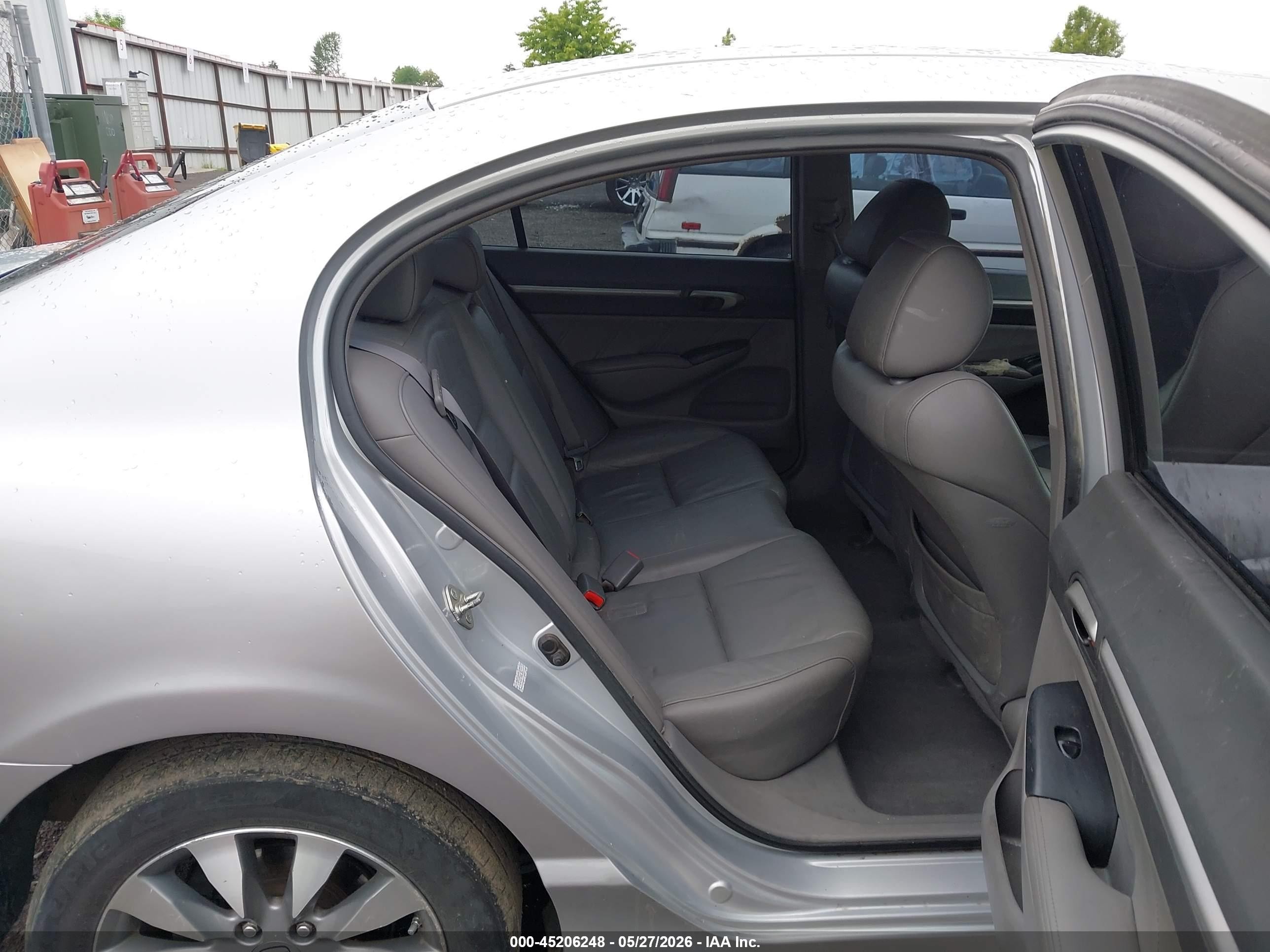 2010 Honda Civic Ex-l Silver vin: 19XFA1F99AE052237