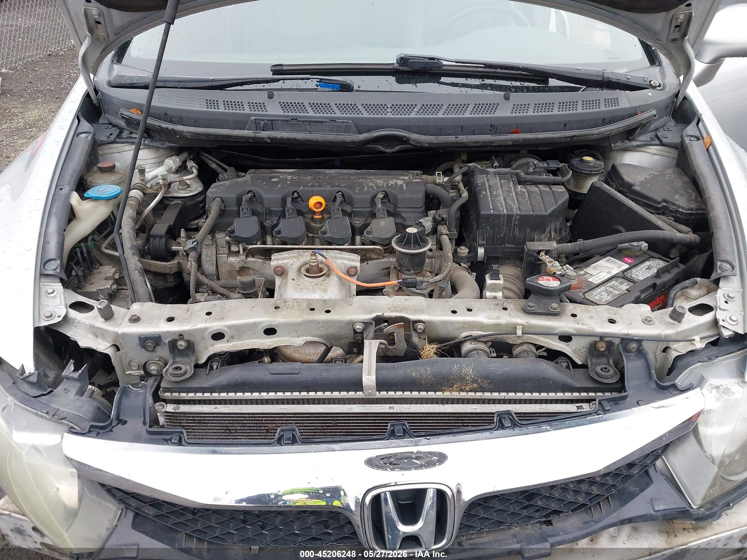 2010 Honda Civic Ex-l Silver vin: 19XFA1F99AE052237