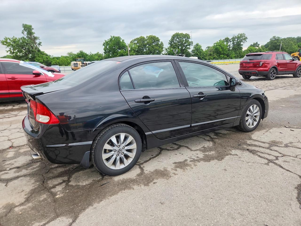 2010 Honda Civic Exl Черный vin: 19XFA1F9XAE003791